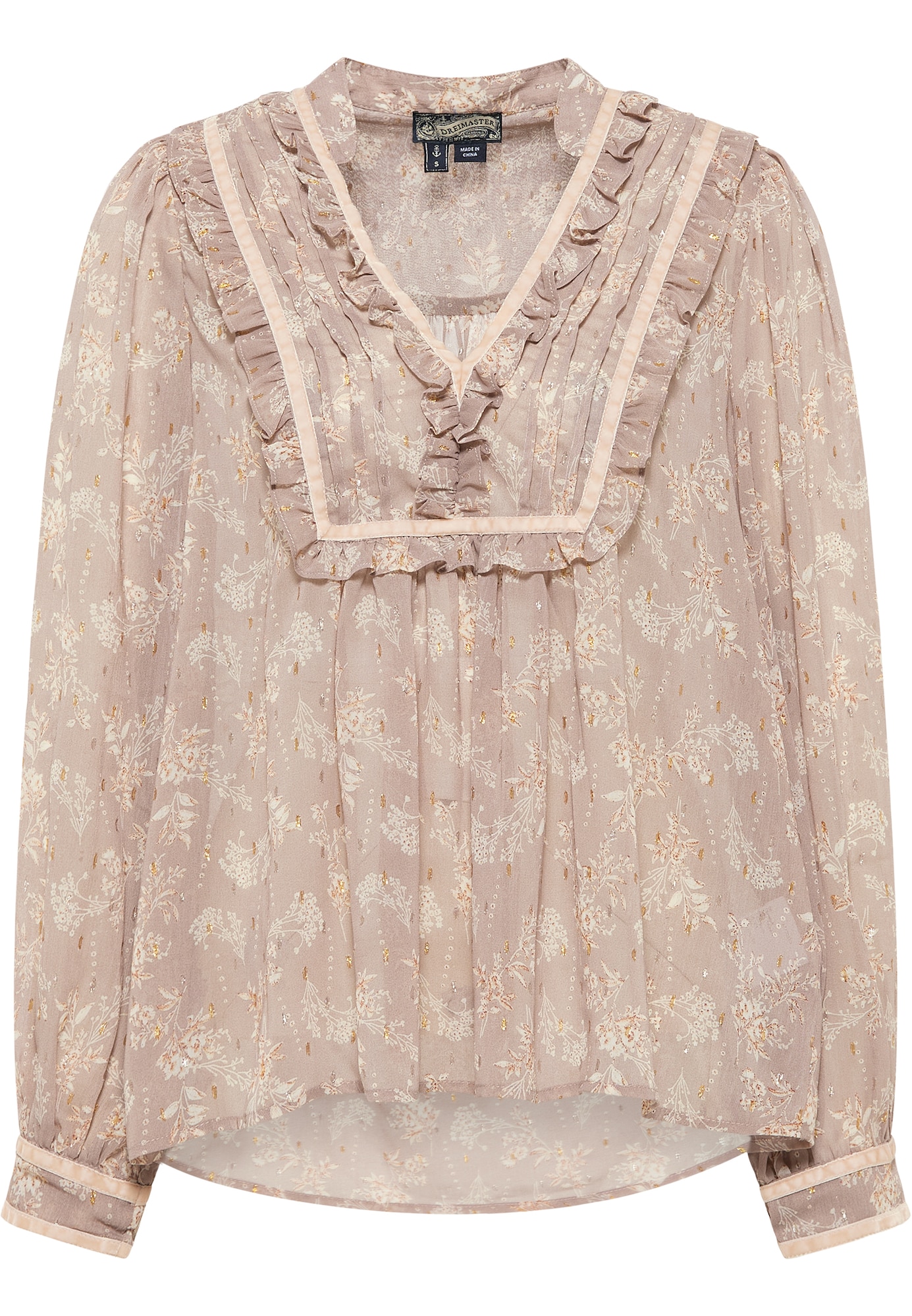 DreiMaster Vintage Bluza  bež / rosé