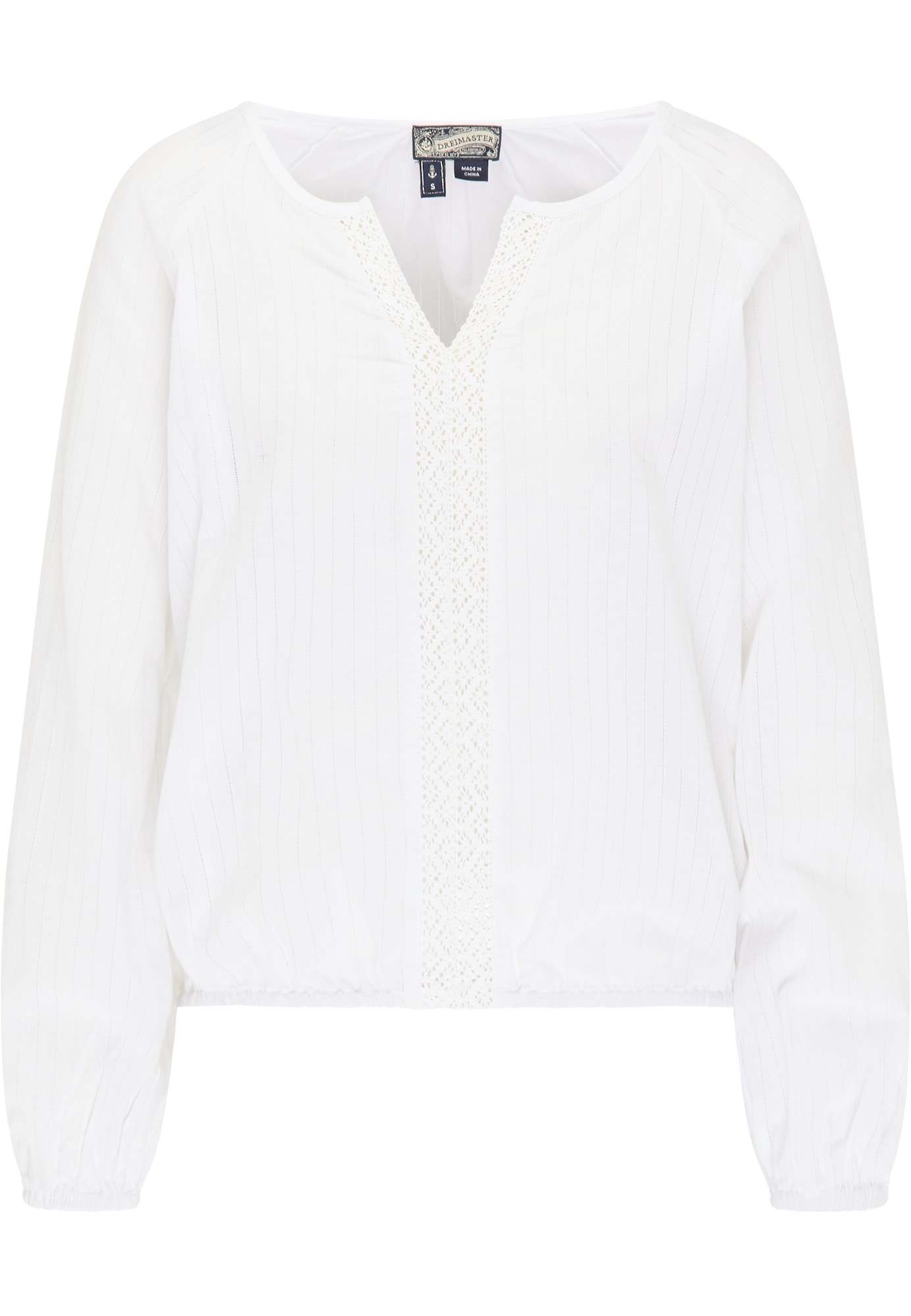 DreiMaster Vintage Bluza  naravno bela