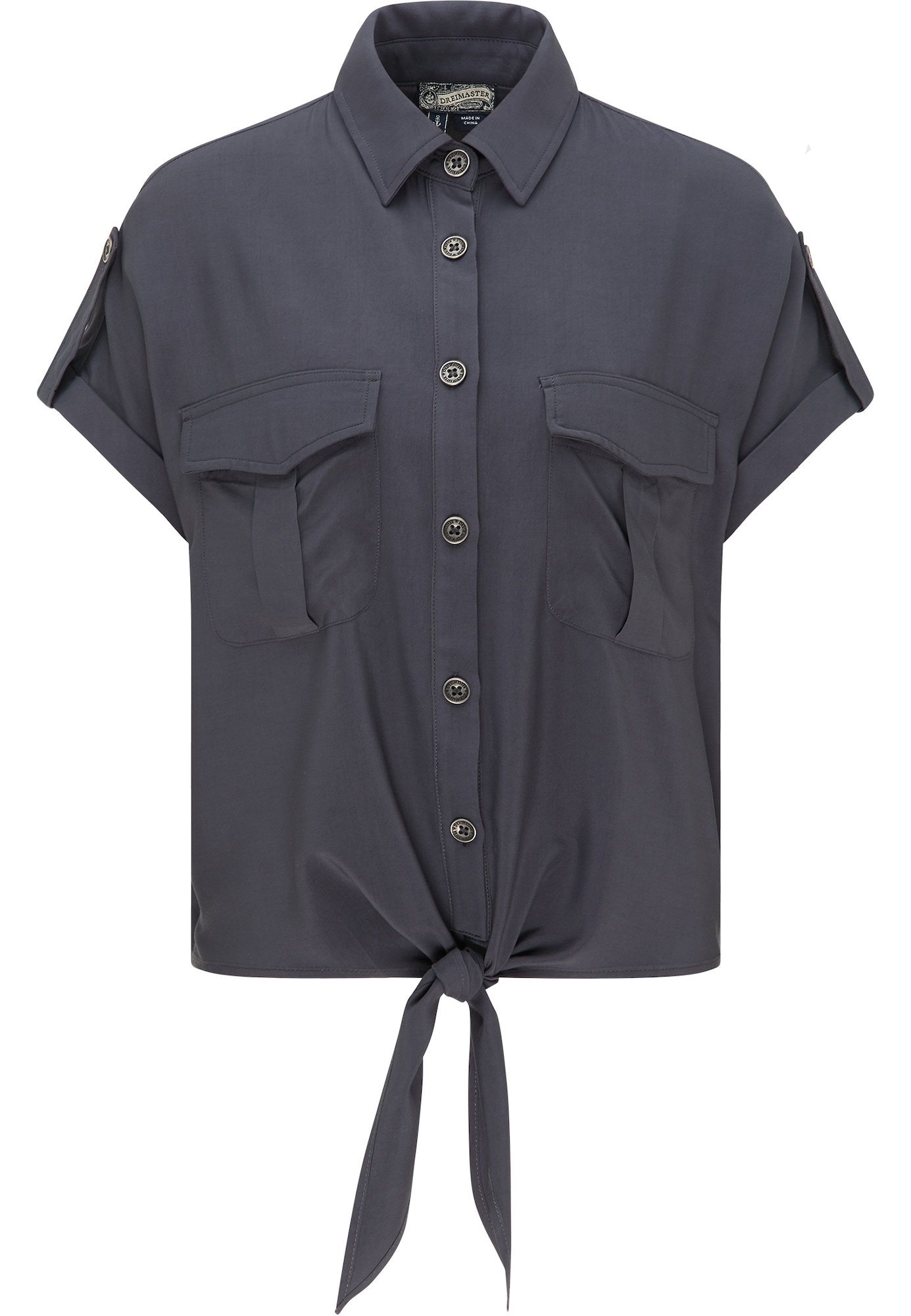 DreiMaster Vintage Bluza  temno siva