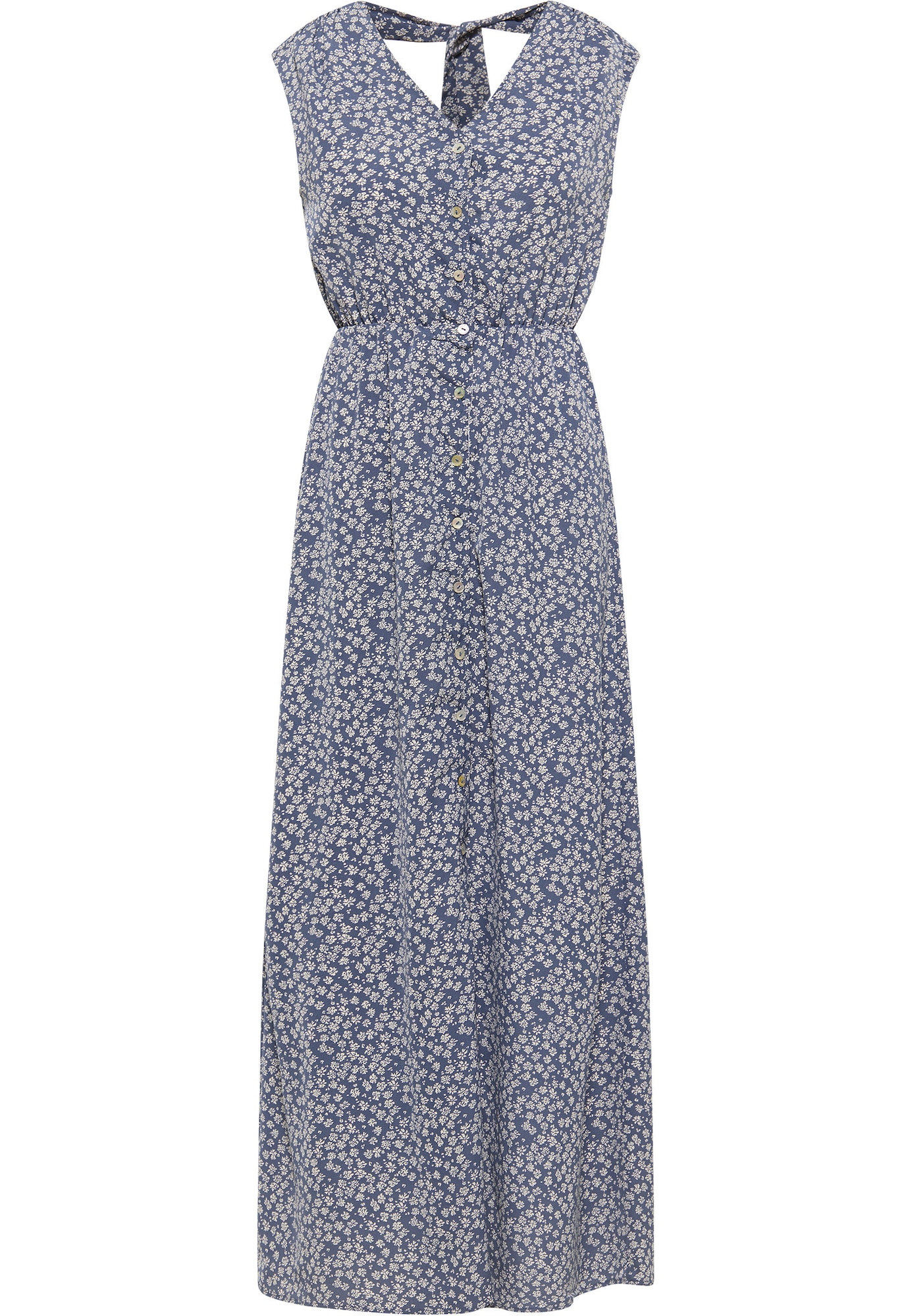 DreiMaster Vintage Dolga srajca 'Zitha'  marine / bela