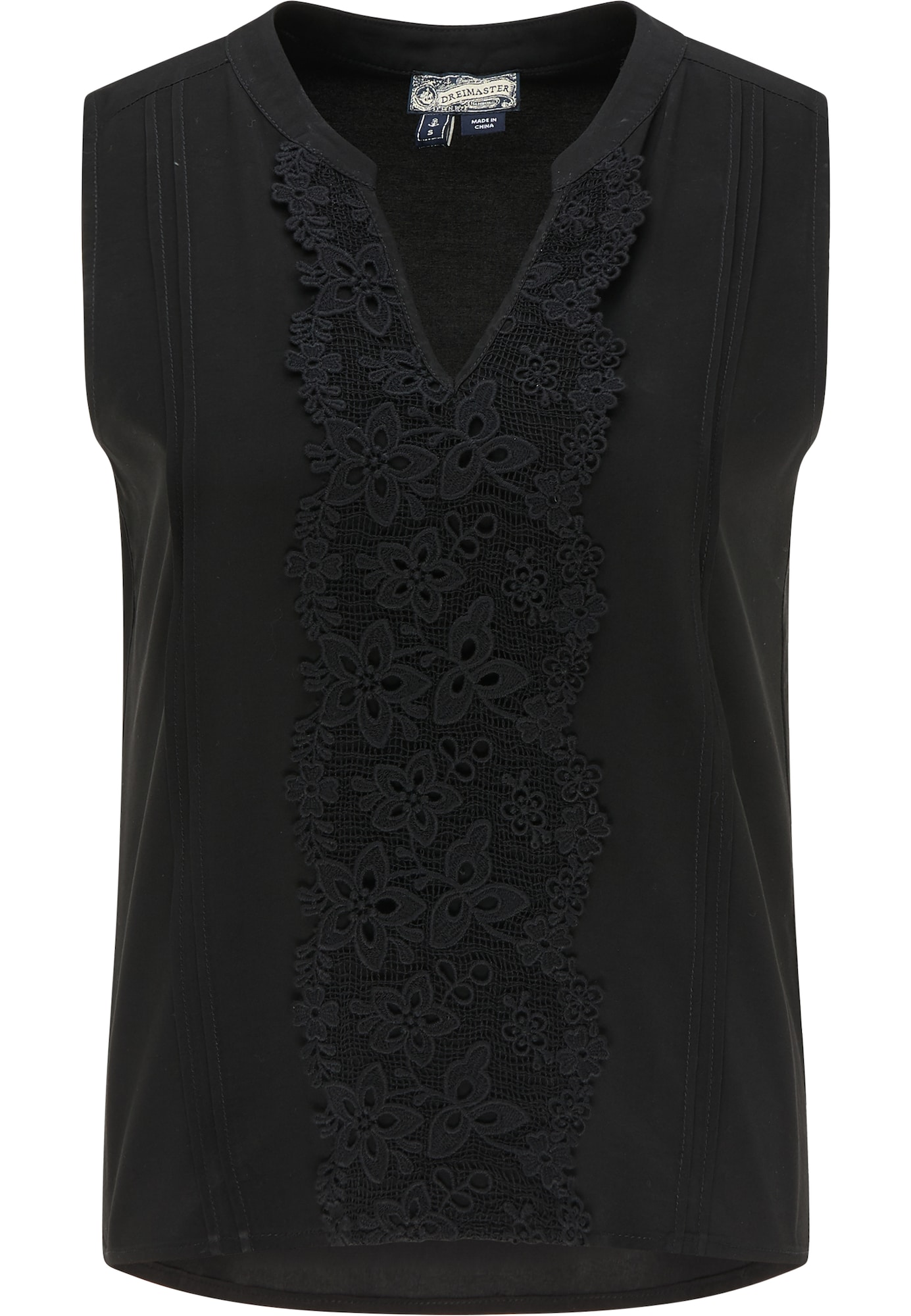 DreiMaster Vintage Top  črna
