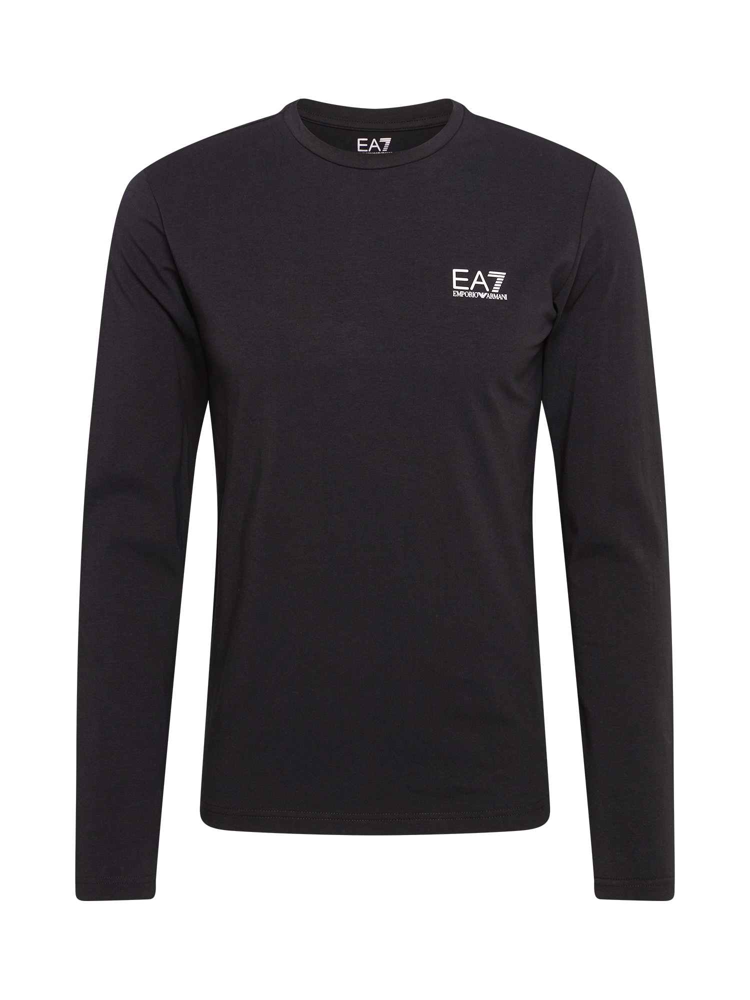 EA7 Emporio Armani Majica  črna / bela