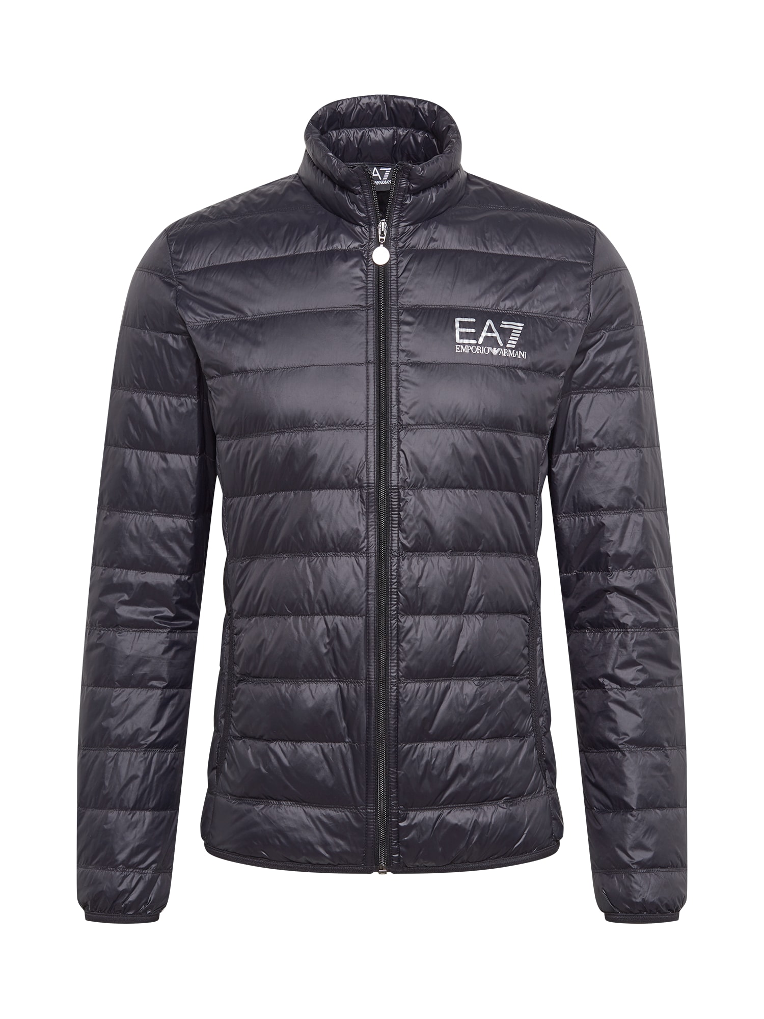 EA7 Emporio Armani Prehodna jakna  črna / bela