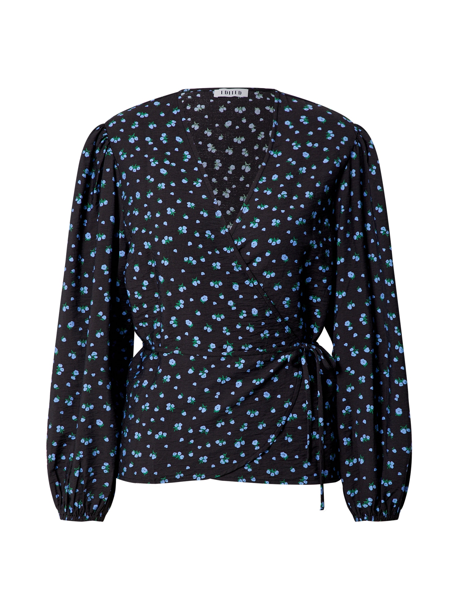 EDITED Bluza 'Papina'  modra / črna