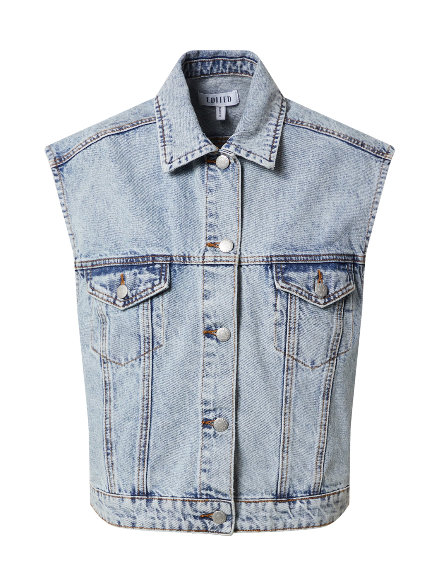 EDITED Brezrokavnik 'Stine'  črn denim