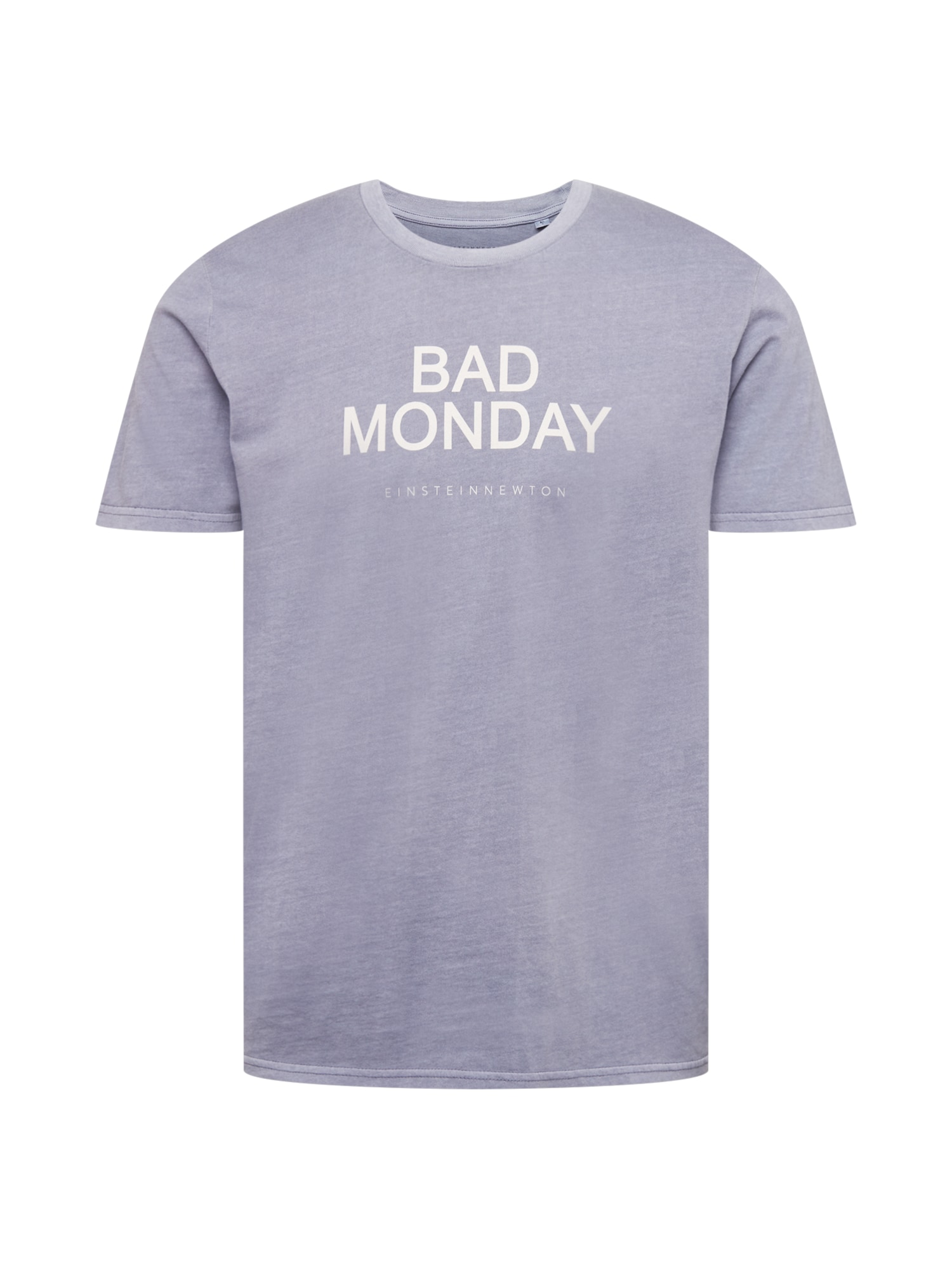 EINSTEIN & NEWTON Majica 'Bad Monday'  svetlo modra / bela