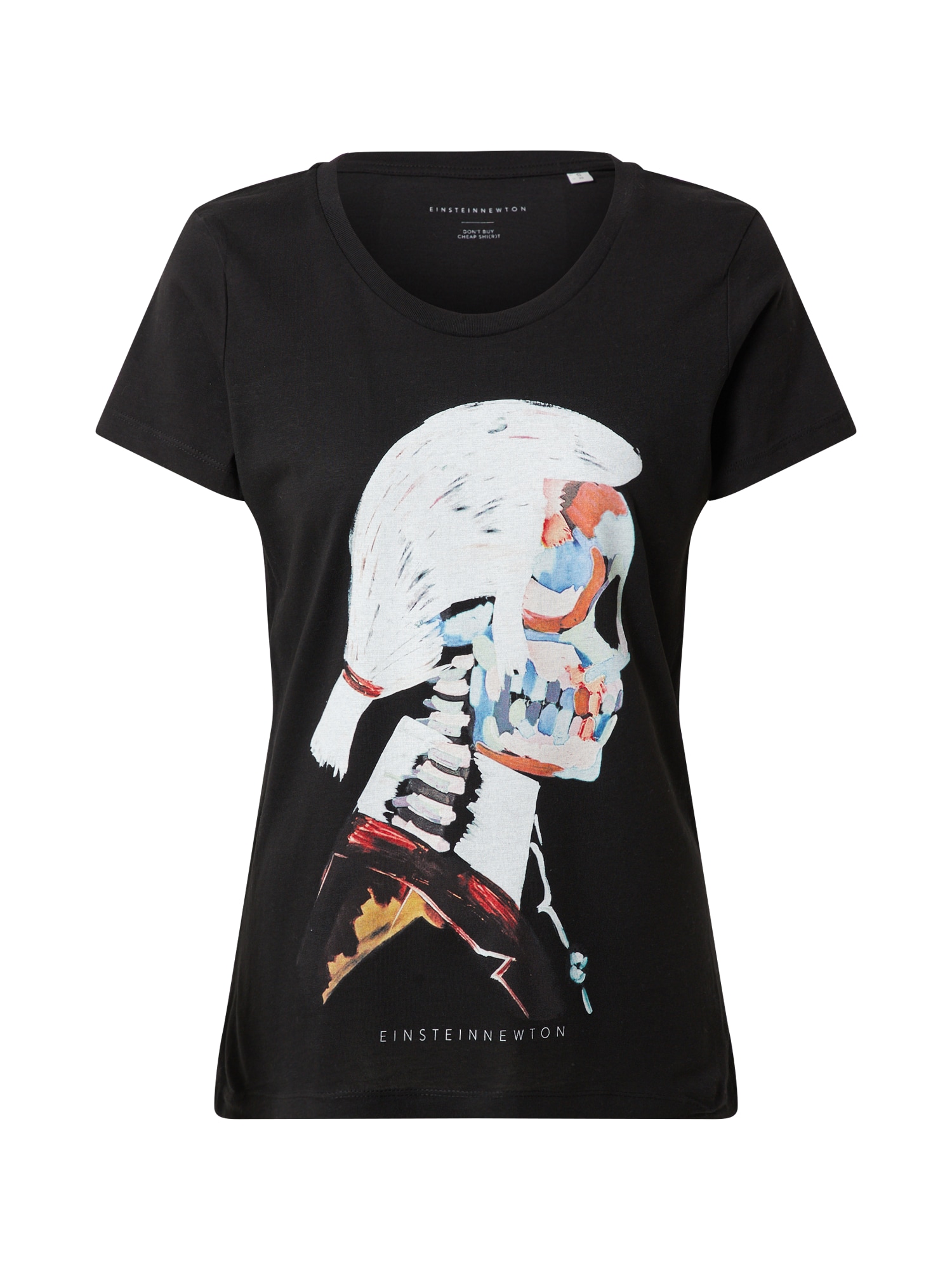 EINSTEIN & NEWTON Majica 'Fashion Art'  mešane barve / črna / bela