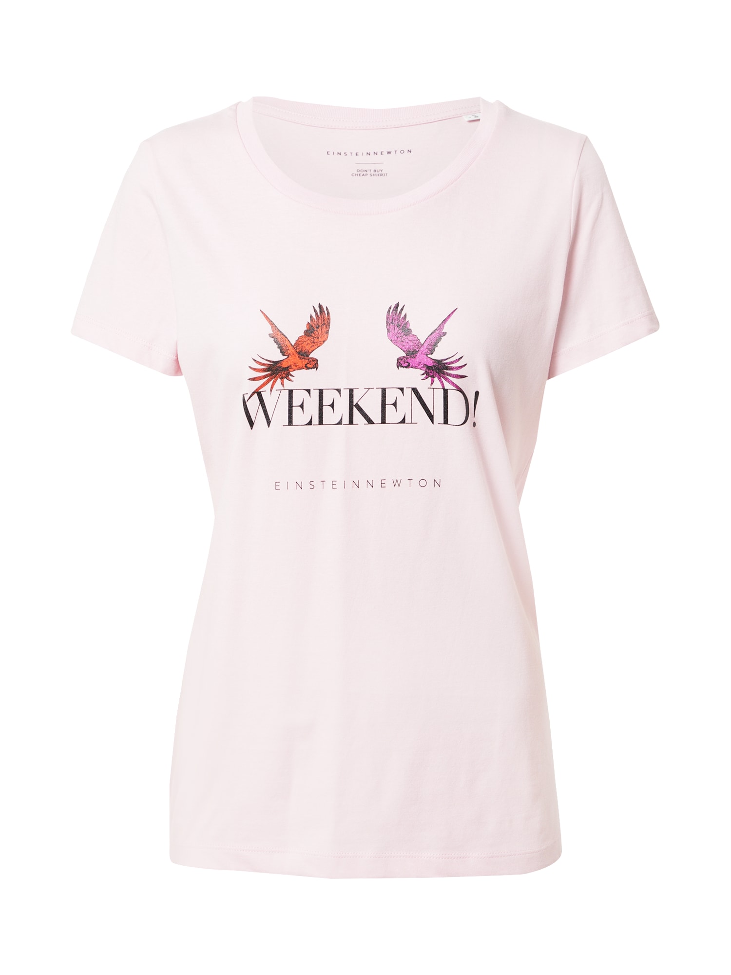 EINSTEIN & NEWTON Majica 'Weekend'  ciklama / temno oranžna / roza / črna