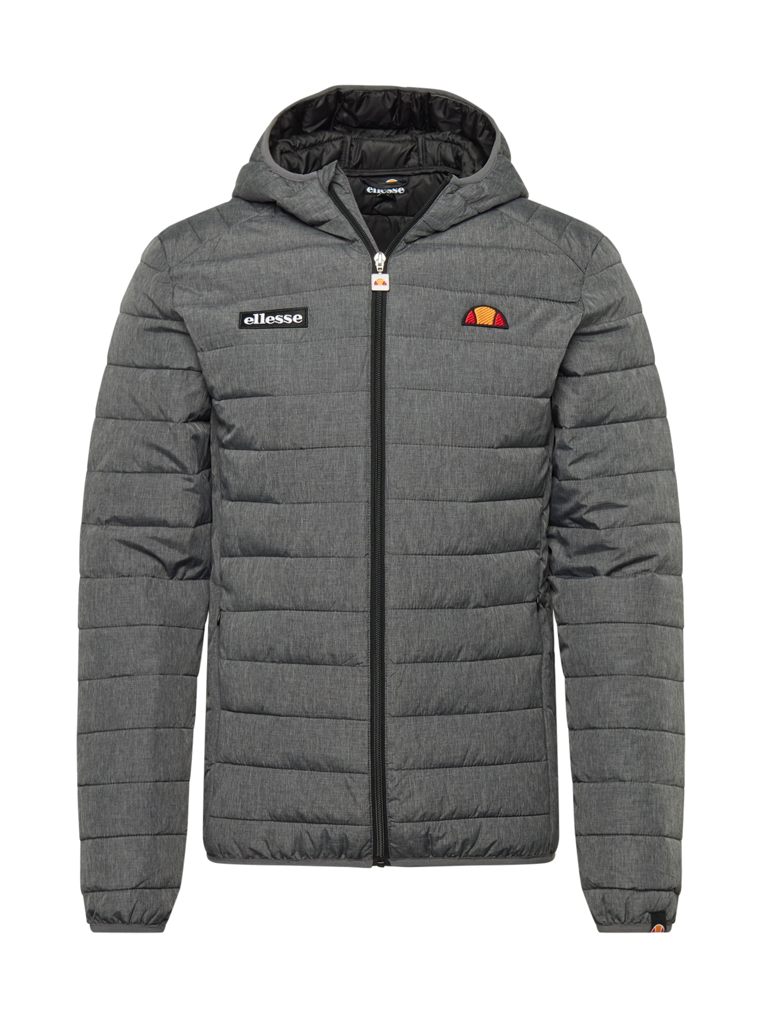 ELLESSE Funkcionalna jakna 'Lombardy'  pegasto siva / oranžna / rdeča / črna