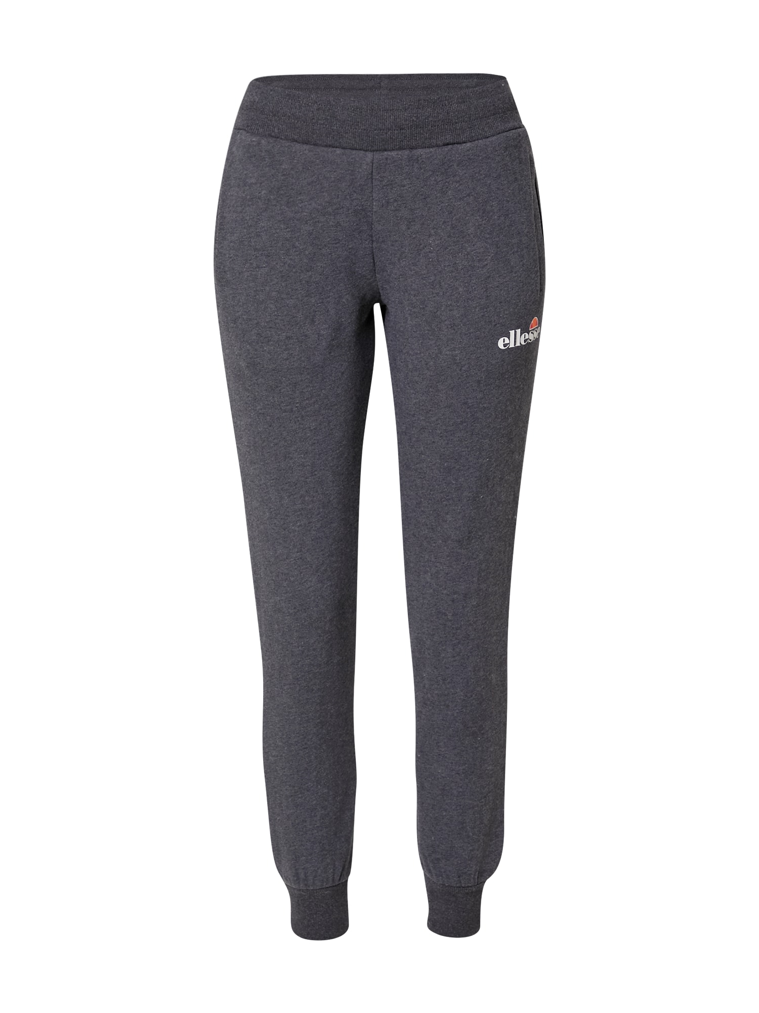ELLESSE Hlače 'Hallouli'  temno siva / oranžna / bela