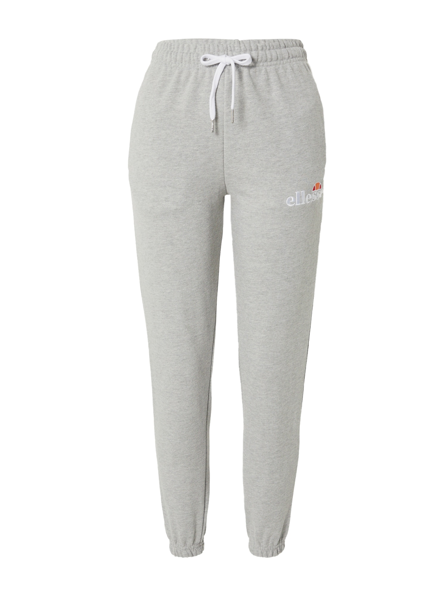 ELLESSE Hlače 'Noora'  svetlo siva / bela