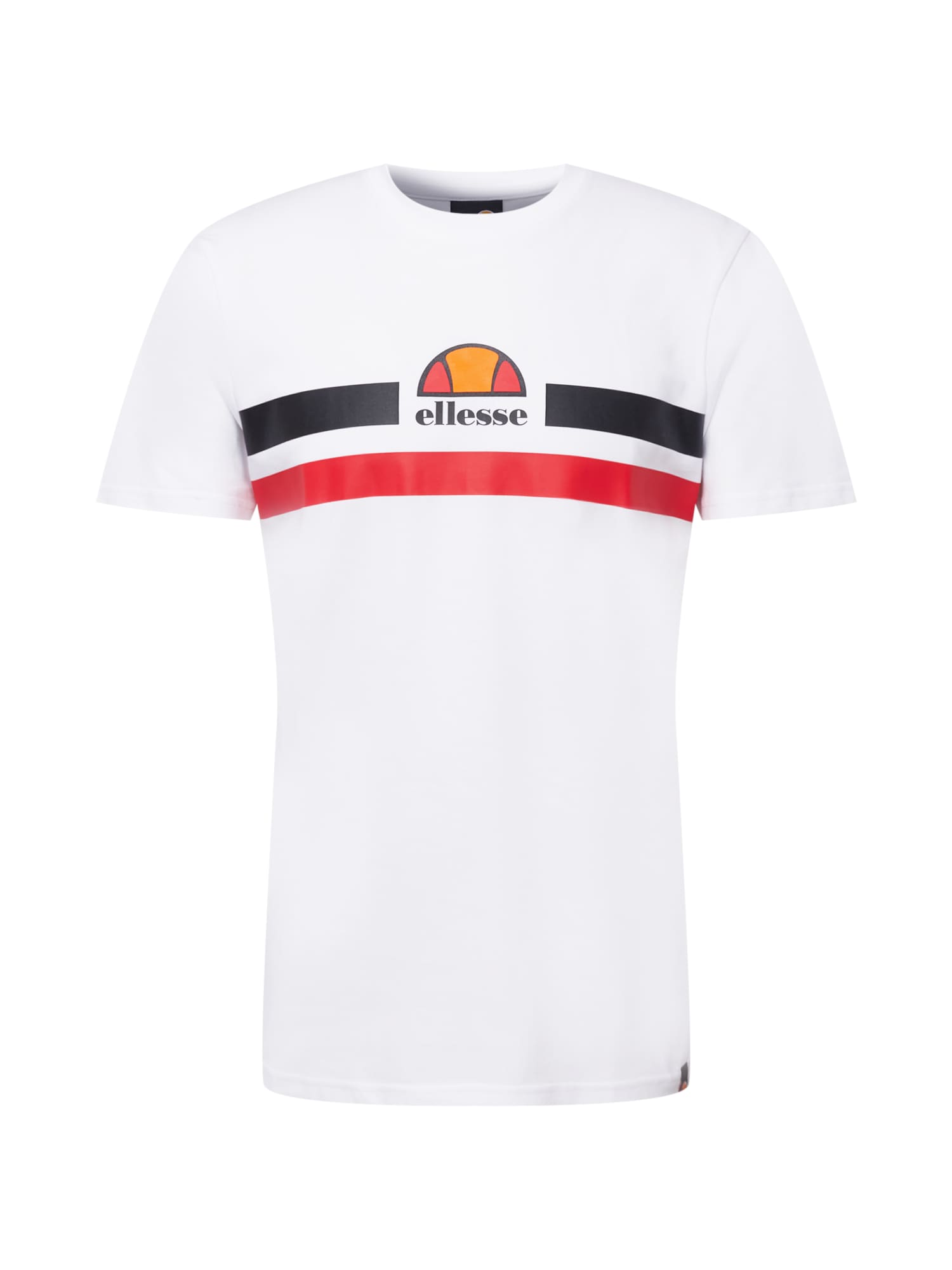 ELLESSE Majica 'Aprel'  nočno modra / oranžna / rdeča / bela