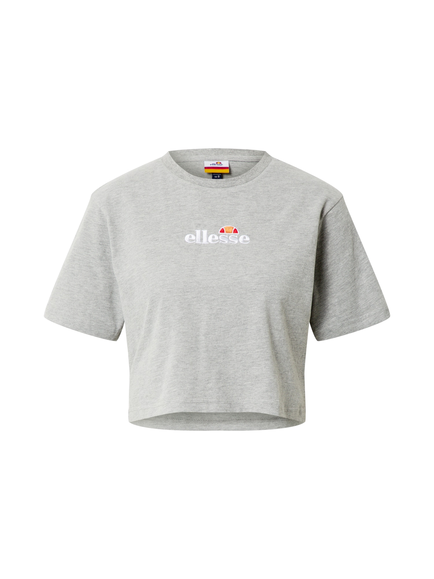 ELLESSE Majica 'Fireball'  pegasto siva / oranžna / rdeča / bela