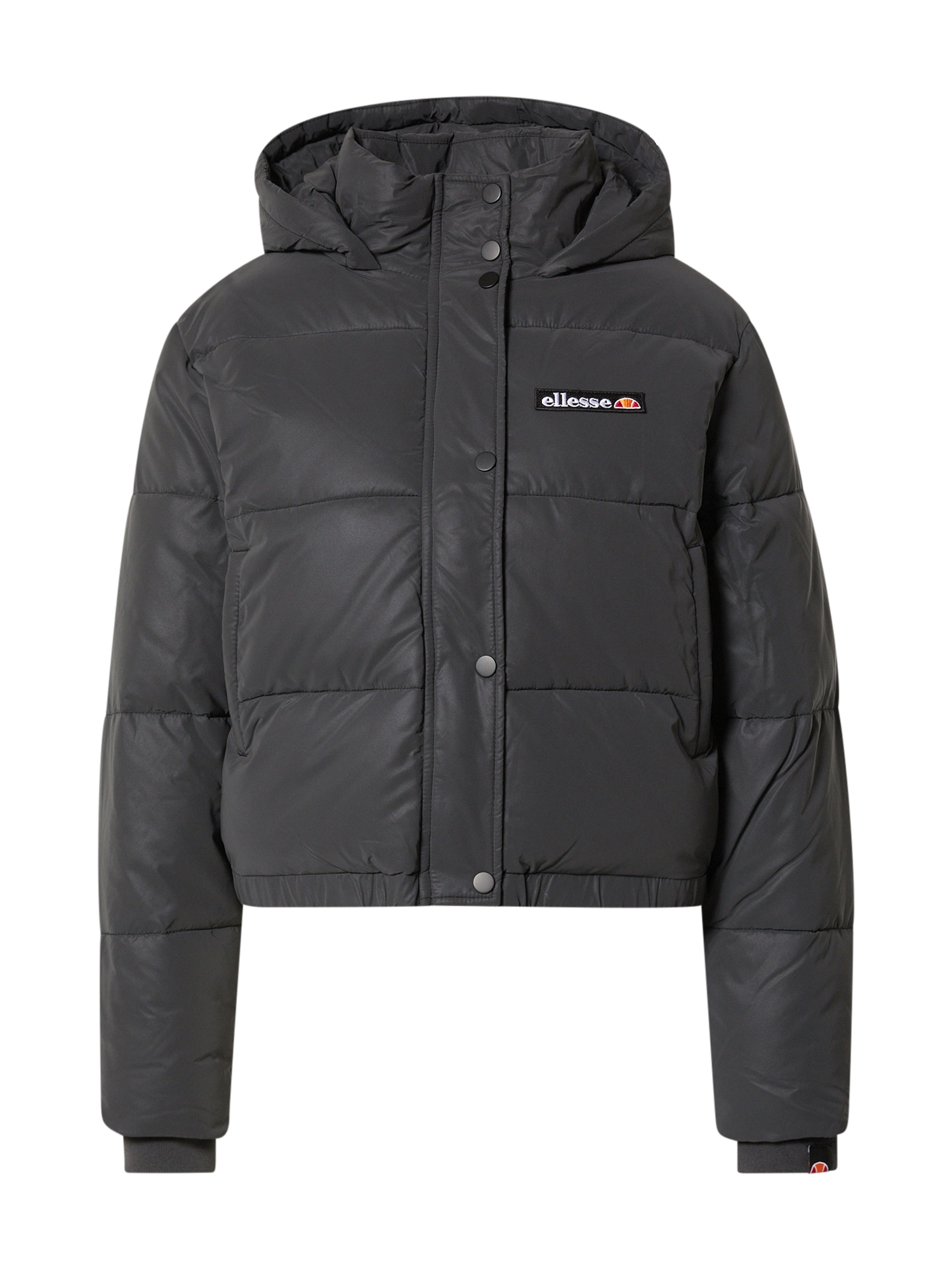 ELLESSE Prehodna jakna  antracit / oranžna / rdeča / bela