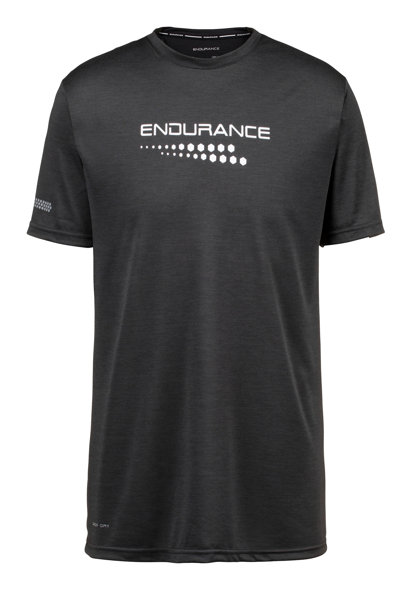 ENDURANCE Funkcionalna majica 'Portofino'  črna / bela