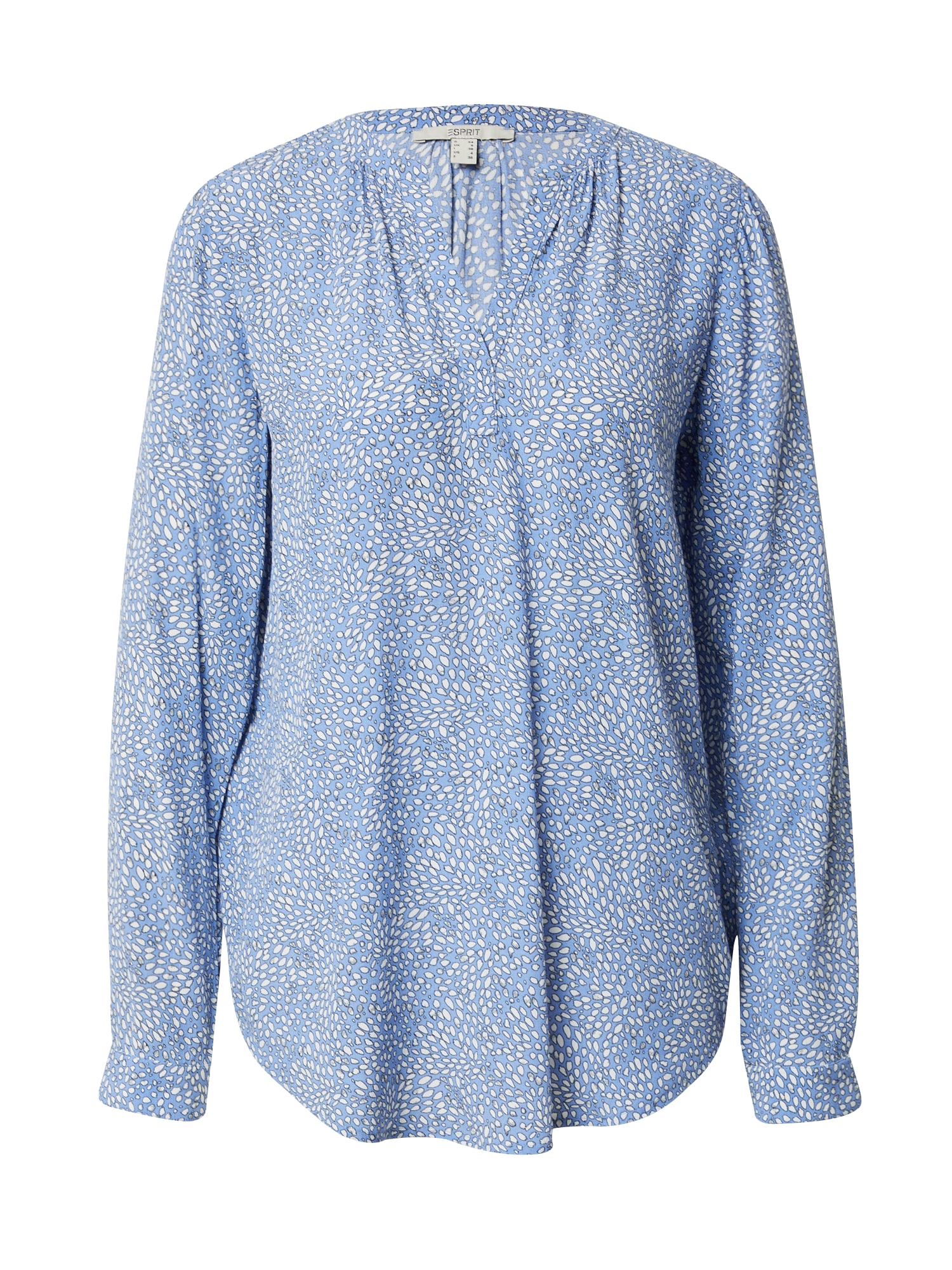 ESPRIT Bluza  modra / črna / bela