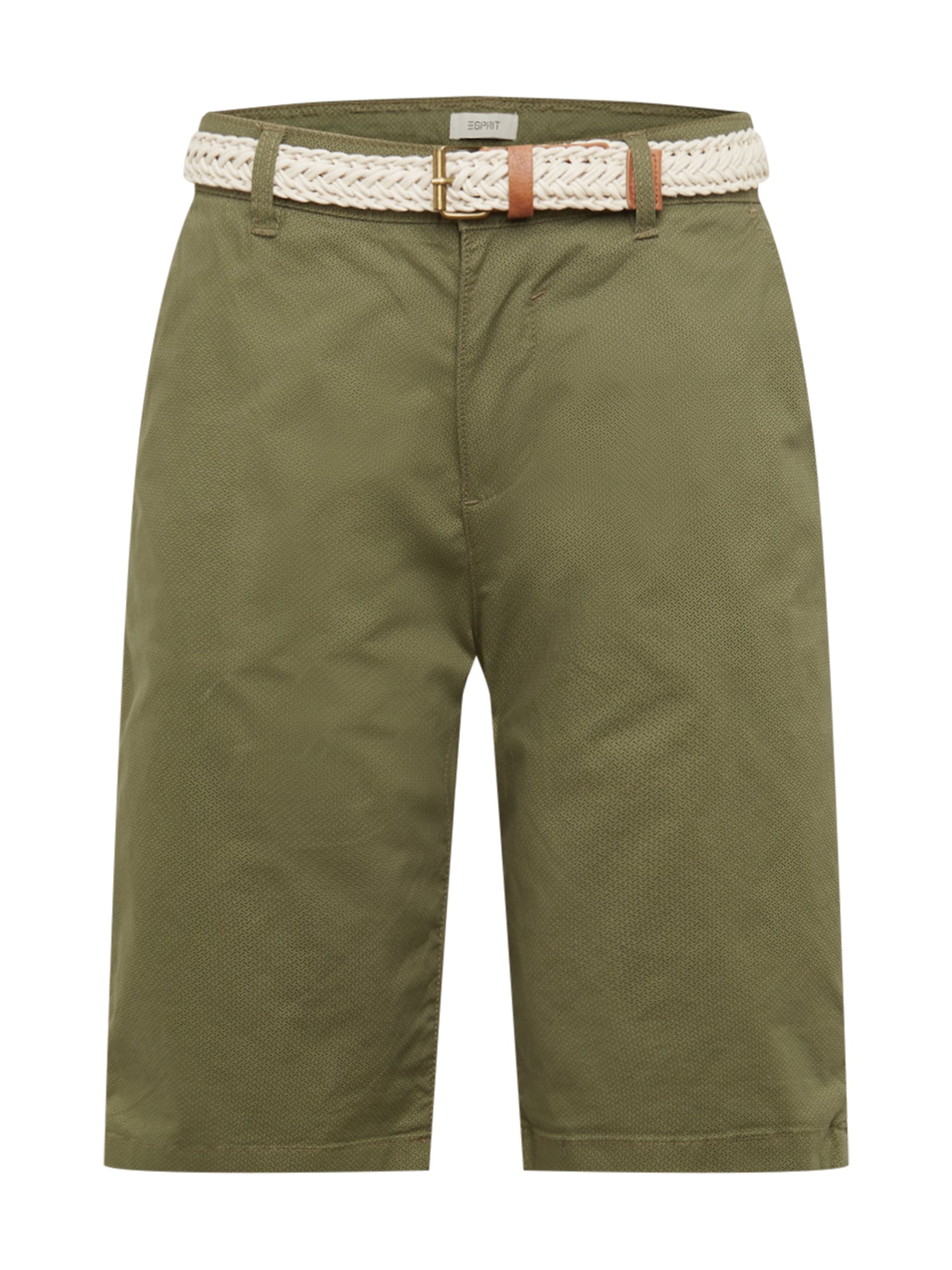 ESPRIT Chino hlače  oliva / jabolko