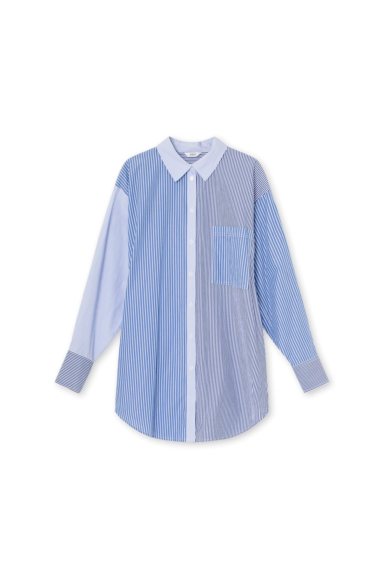 Envii Bluza 'Darling'  modra / bela
