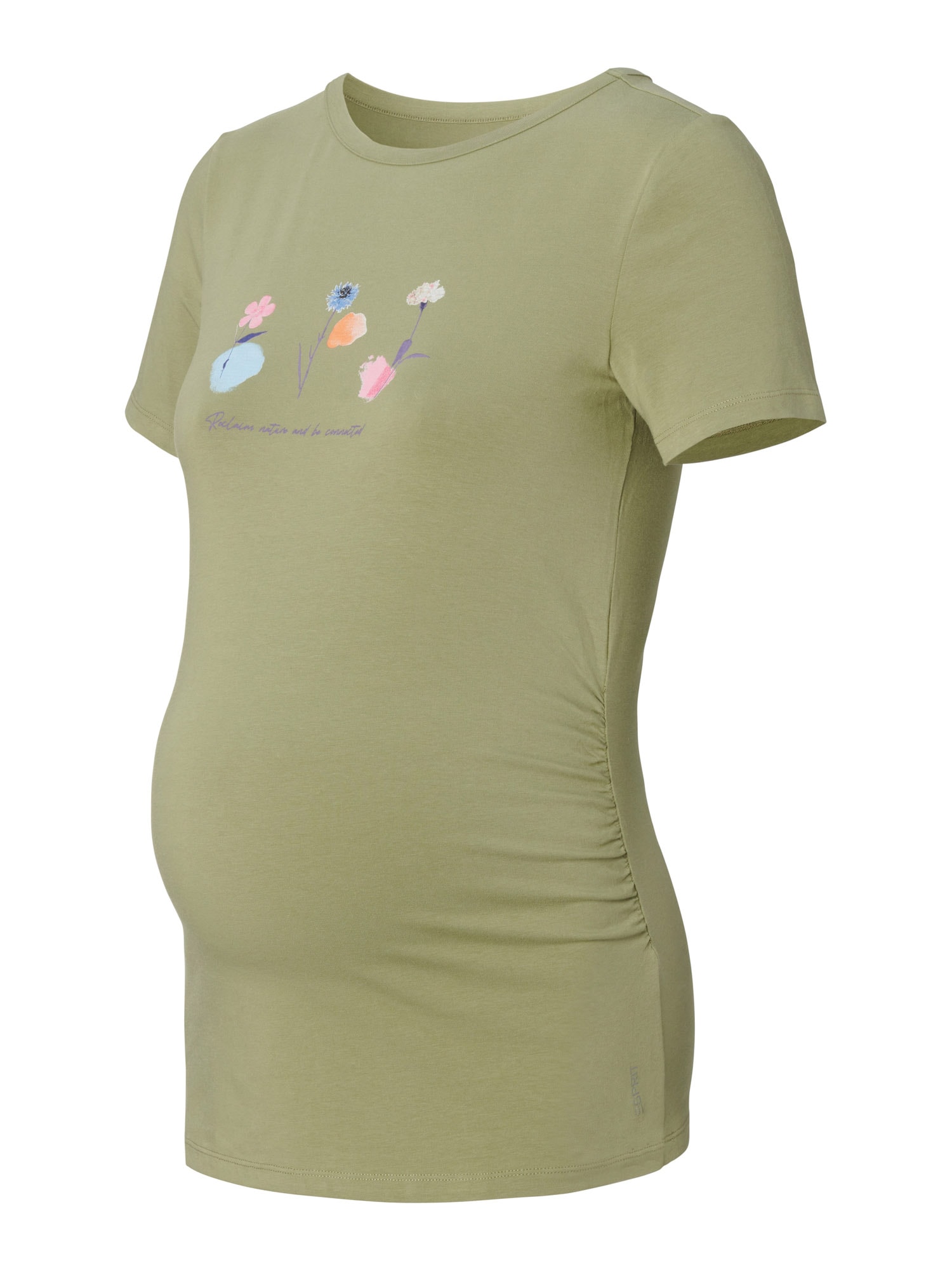Esprit Maternity Majica  oliva / mešane barve