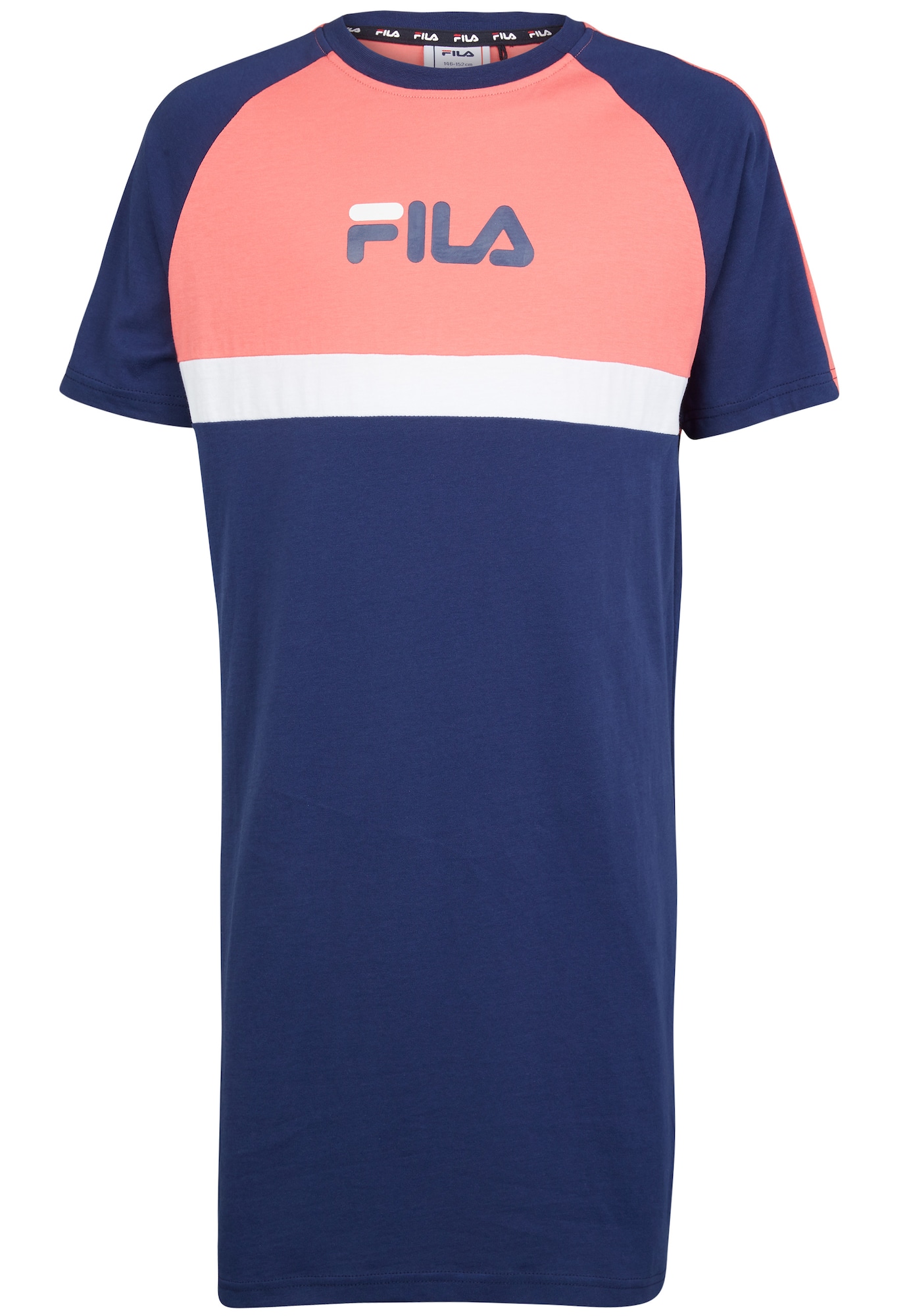 FILA Obleka 'Bamako'  mornarska / rosé / bela