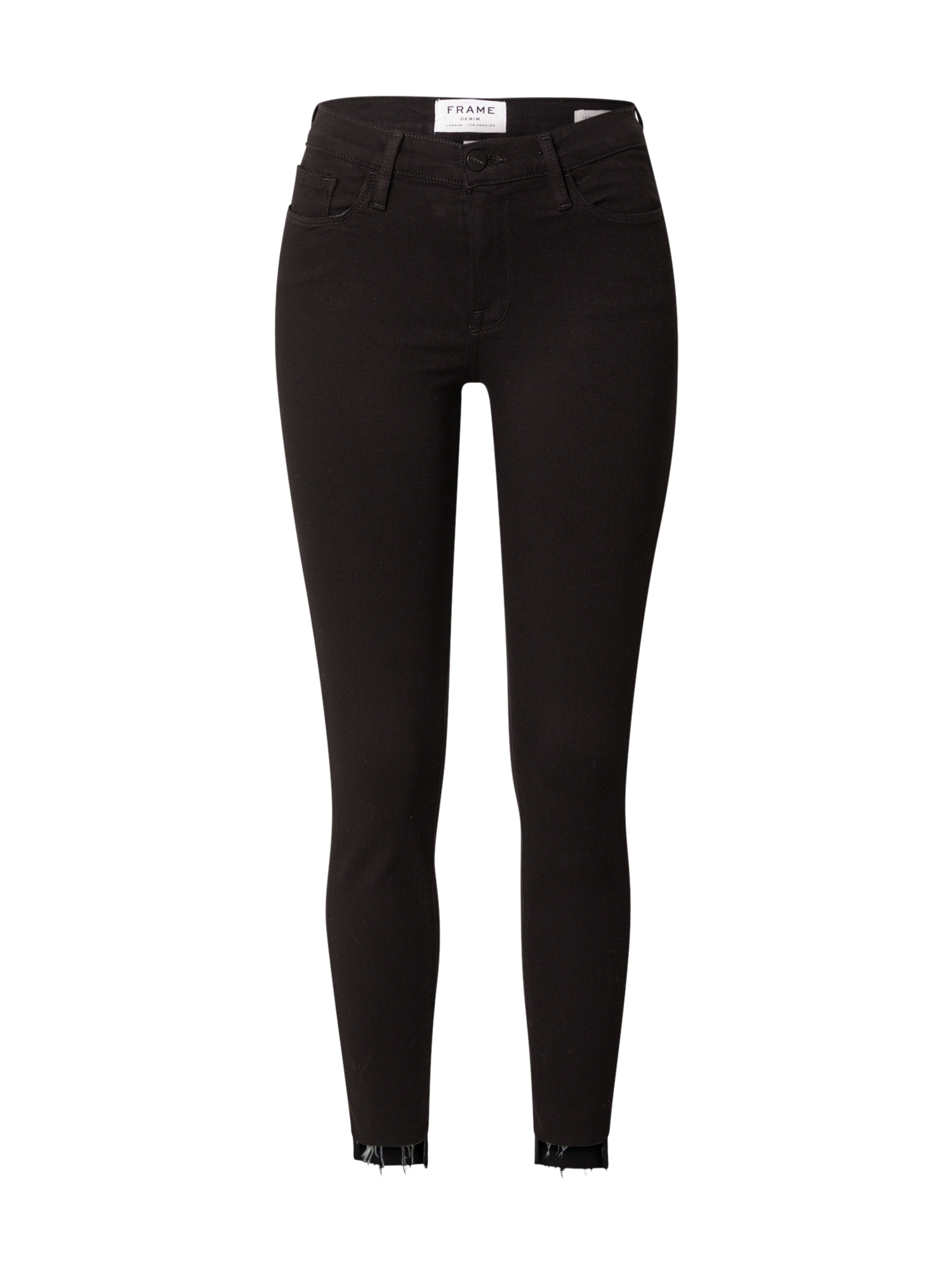 FRAME Kavbojke  črn denim