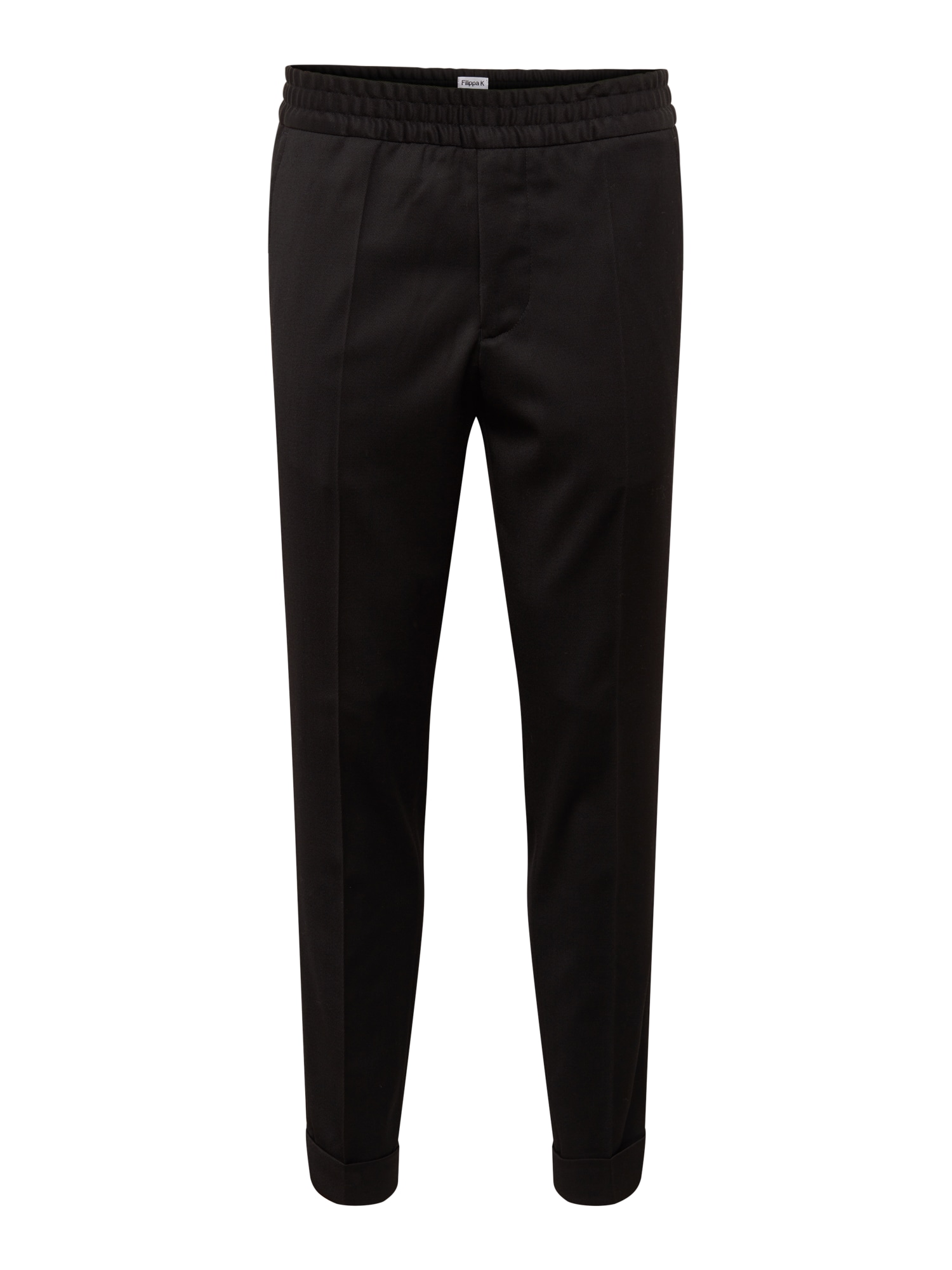 Filippa K Chino hlače 'M. Terry Gabardine Cropped Trouser'  črna
