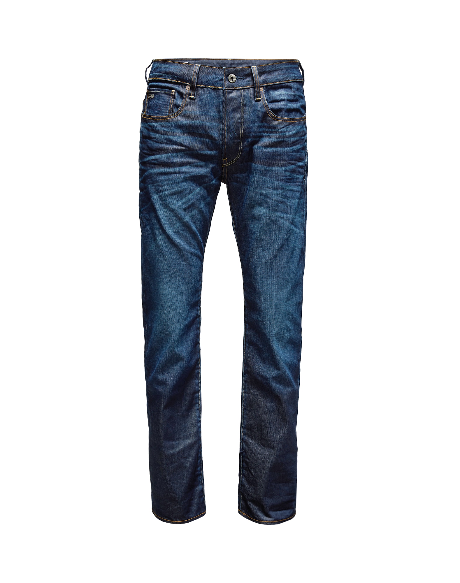 G-Star RAW Kavbojke '3301 Straight'  temno modra