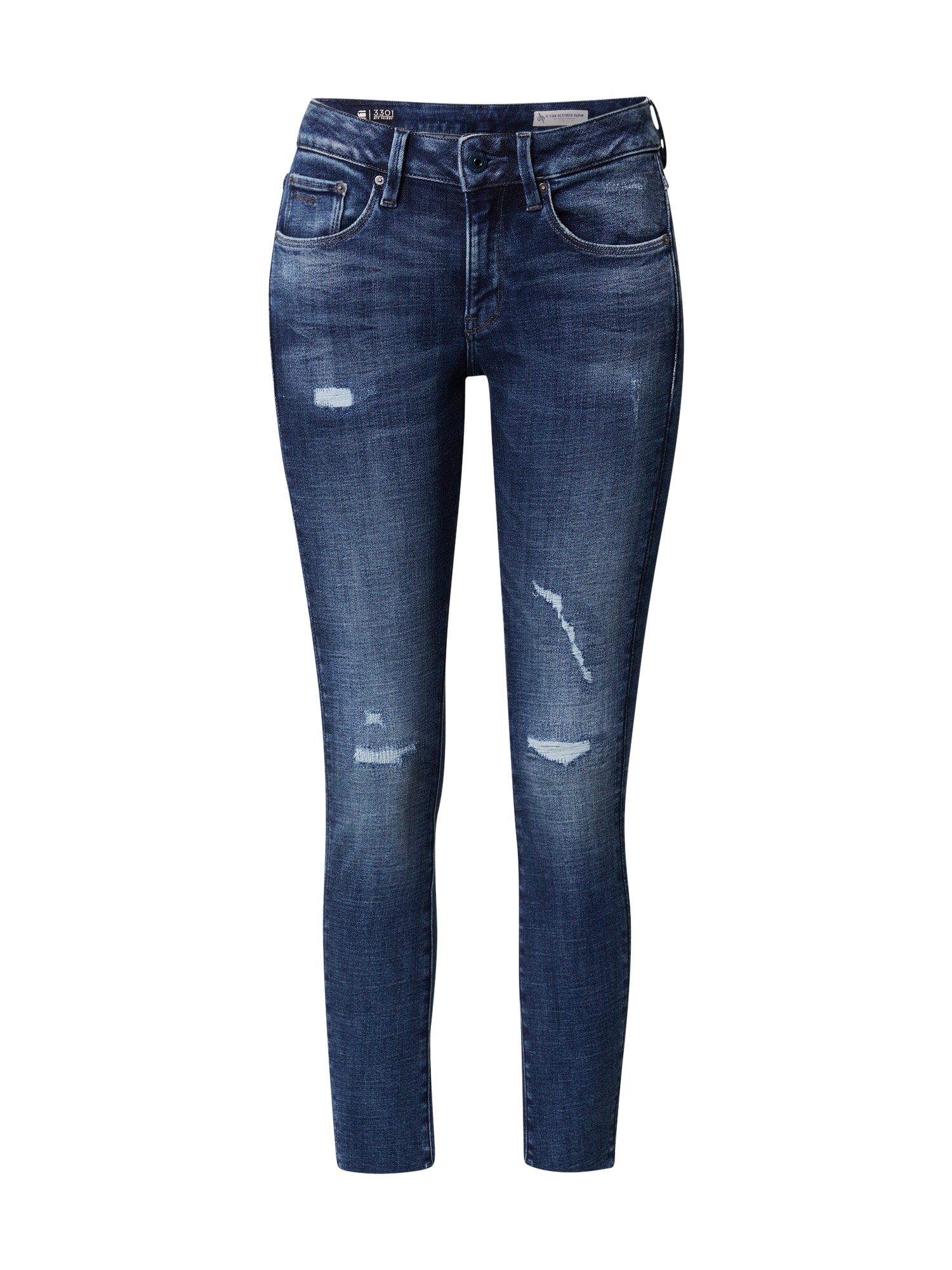 G-Star RAW Kavbojke  temno modra