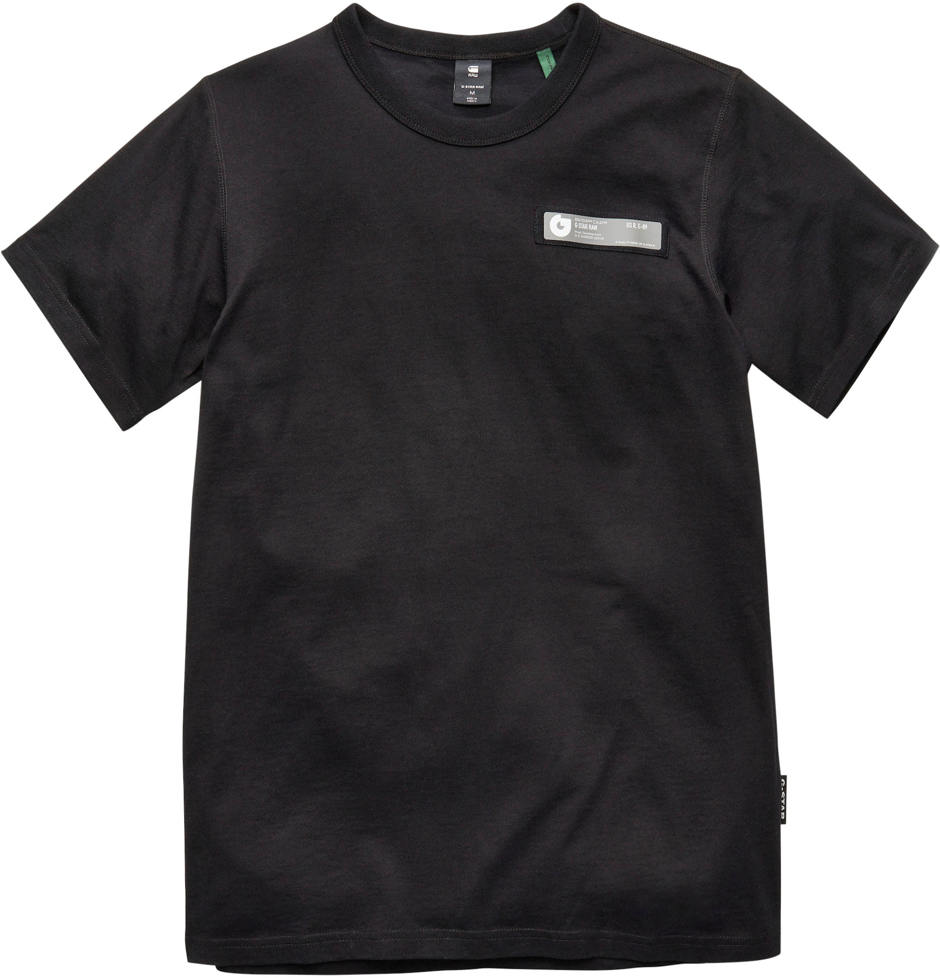 G-Star RAW Majica  črna / bela
