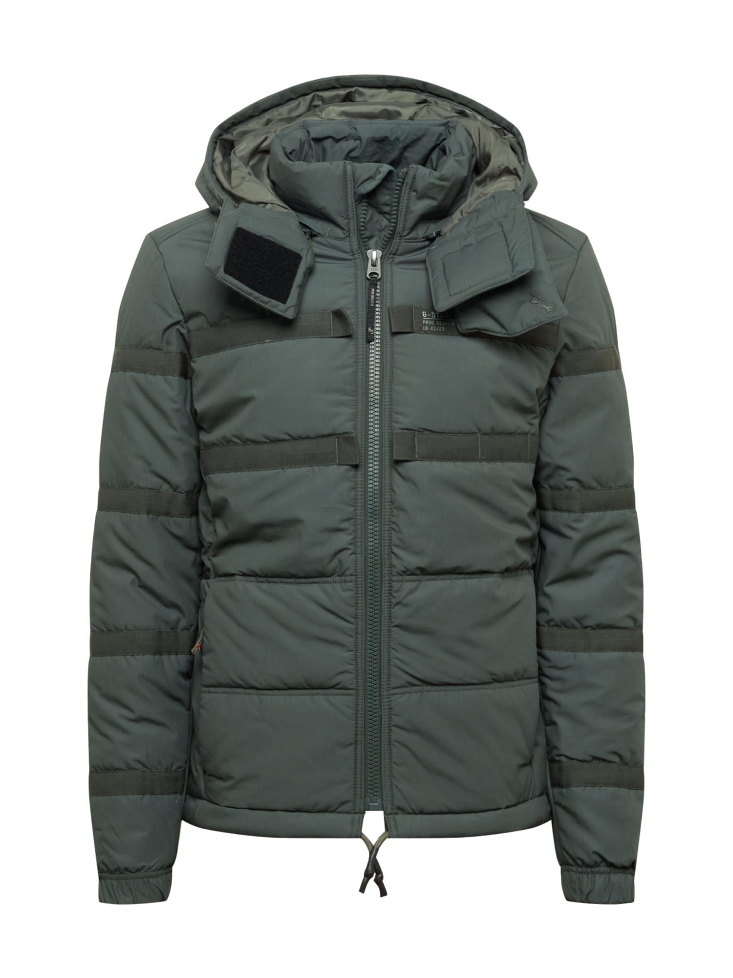 G-Star RAW Zimska jakna 'Attac'  antracit / temno siva