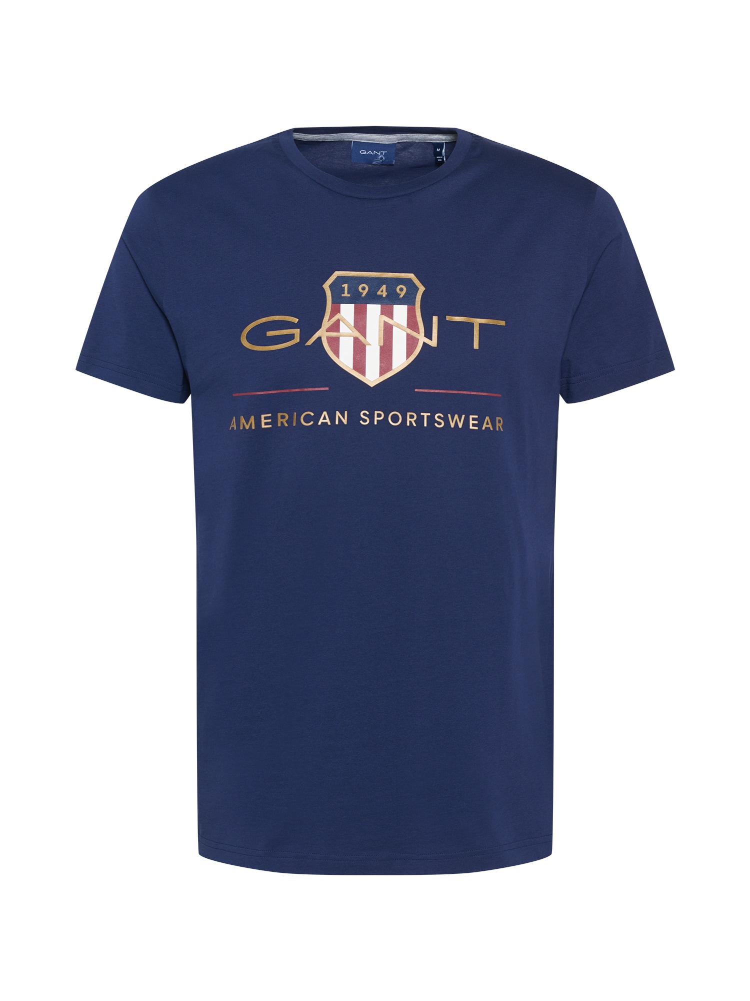 GANT Majica  marine / zlata / rdeča / bela