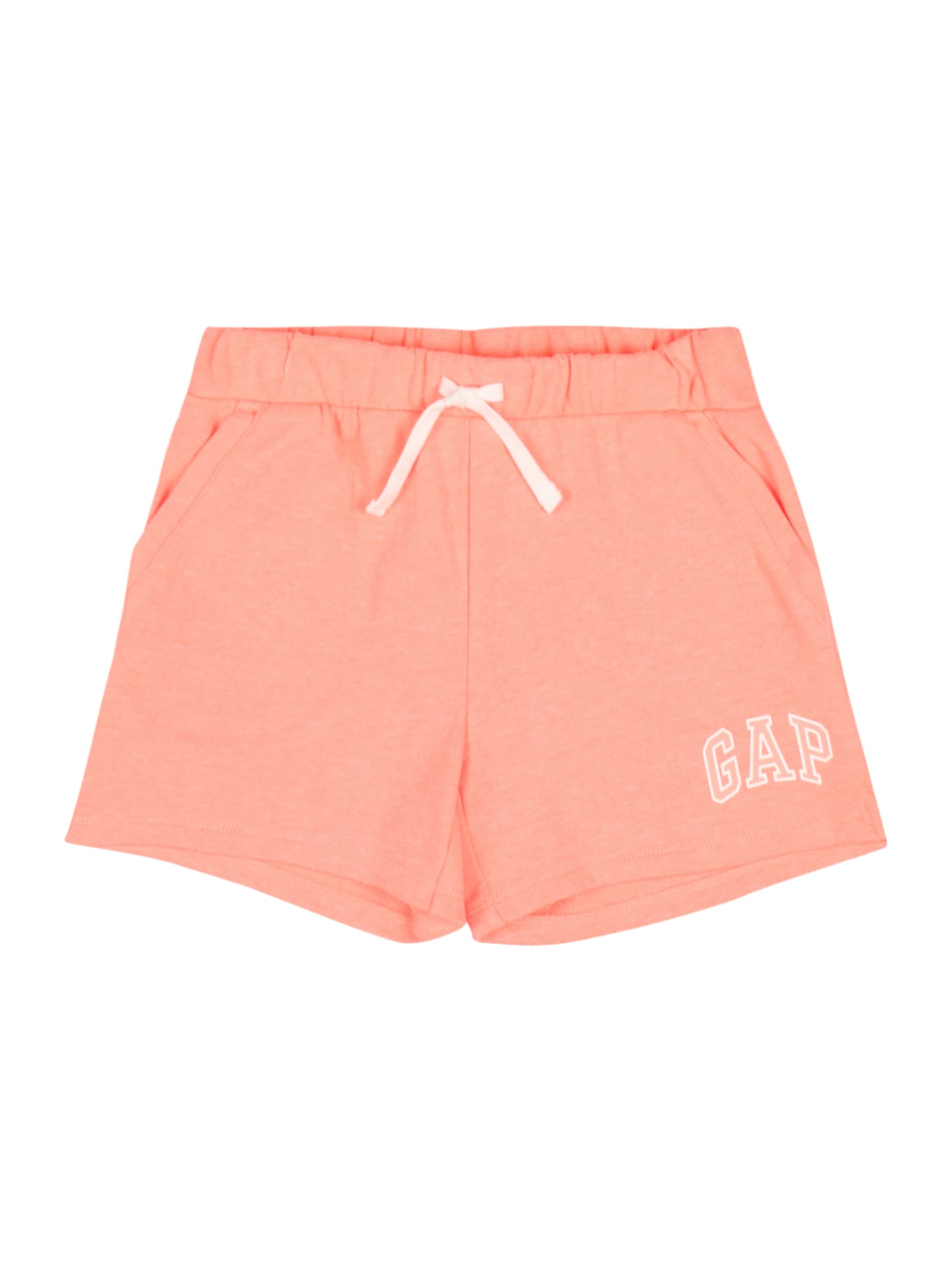 GAP Hlače  večbarvno oranžna / bela