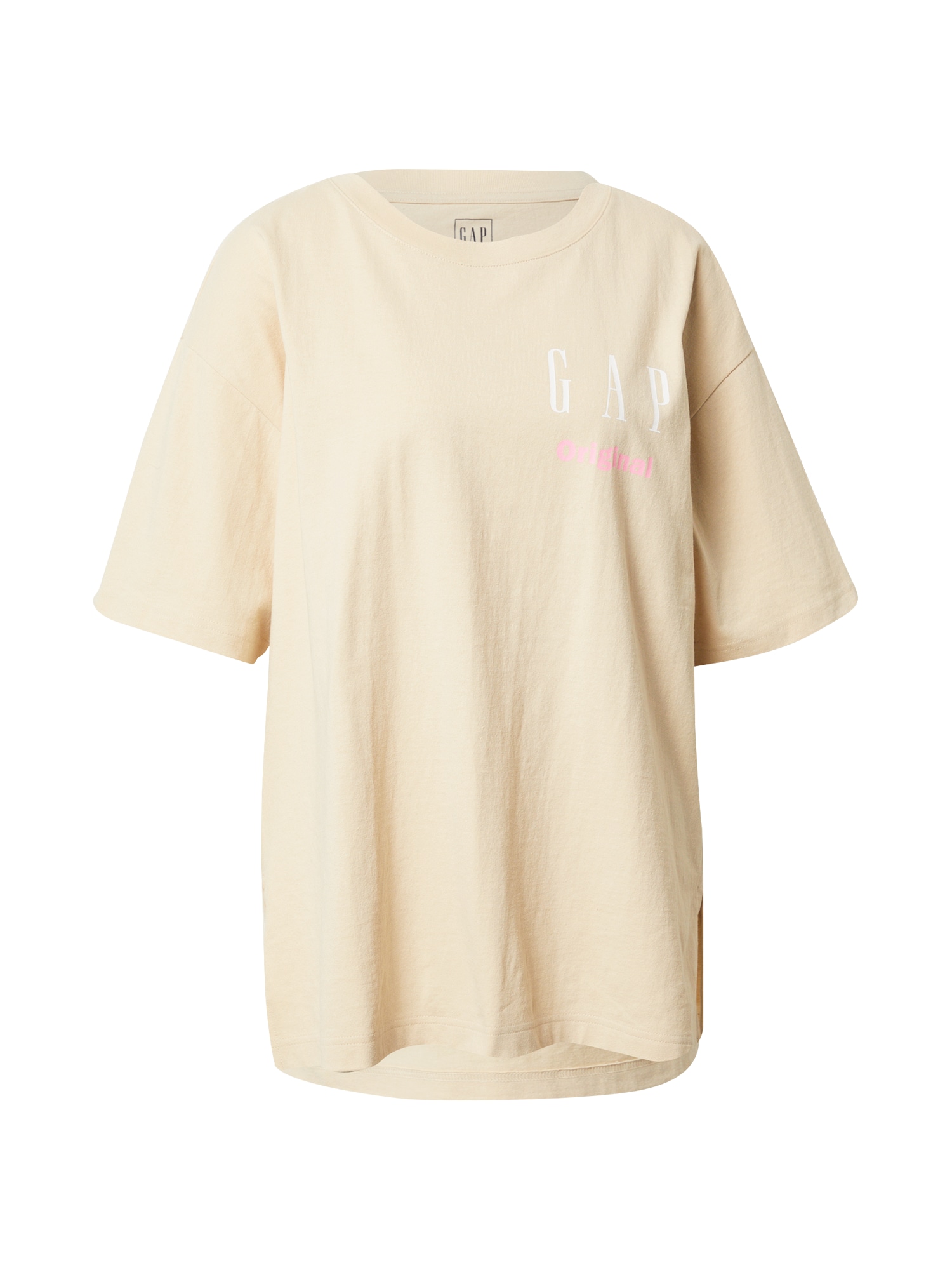 GAP Majica  ecru / roza / bela