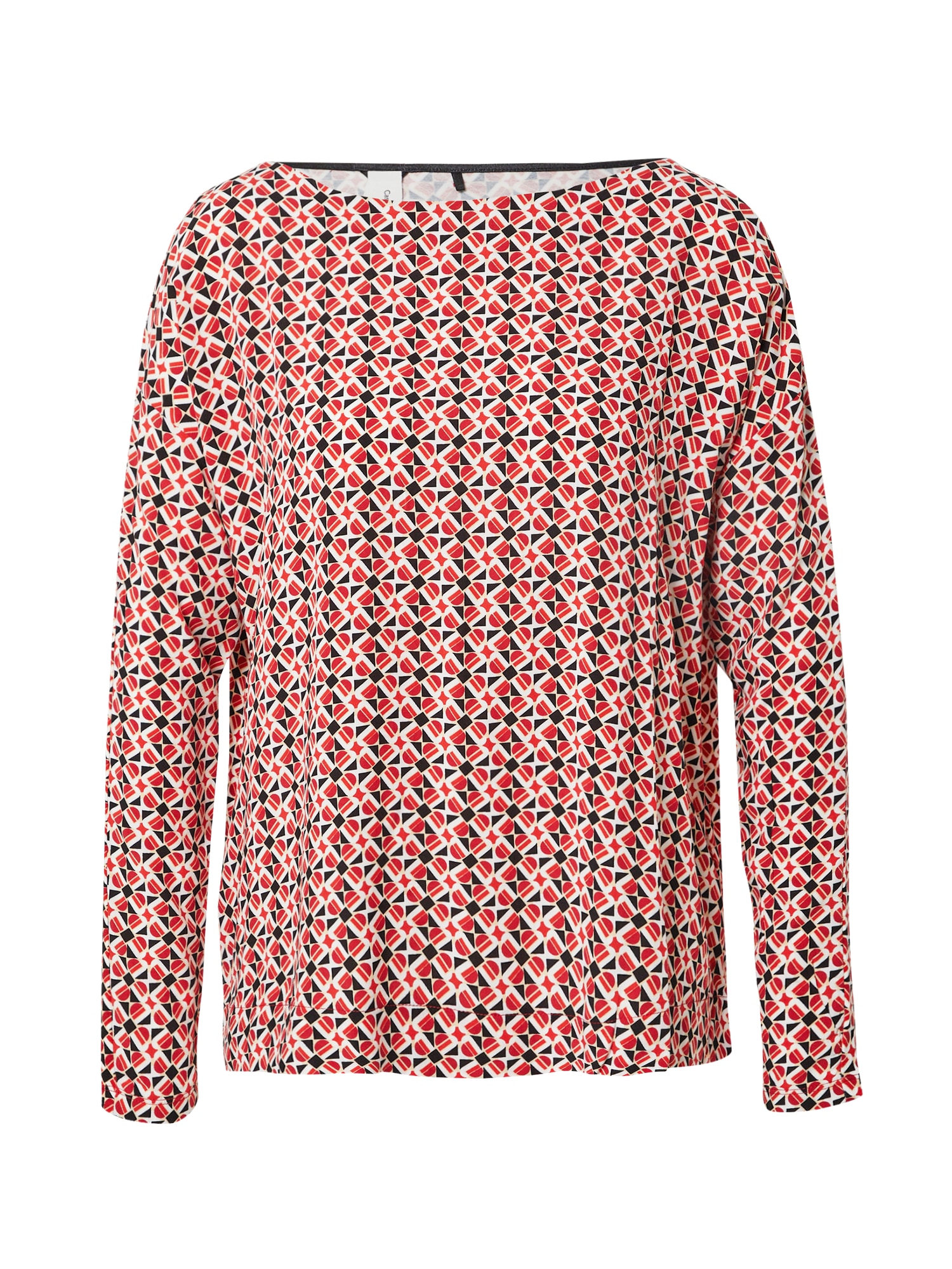 GERRY WEBER Majica  oranžna / rdeča / črna / bela