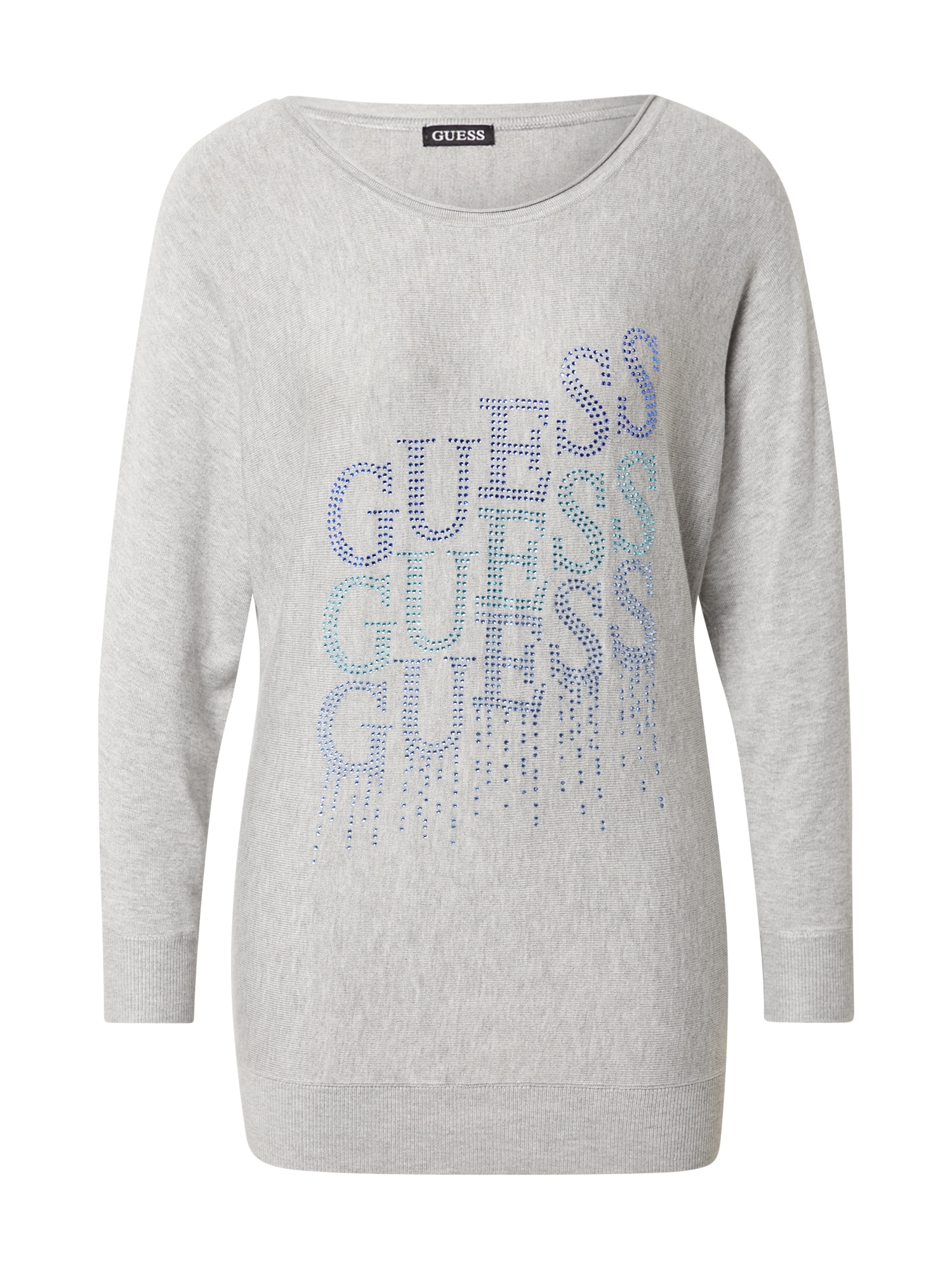 GUESS Pulover 'Claudine'  modra / azur / pegasto siva
