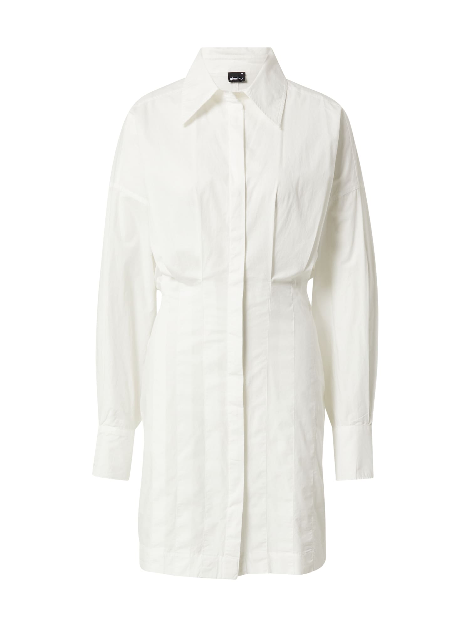 Gina Tricot Dolga srajca 'Loana'  off-bela