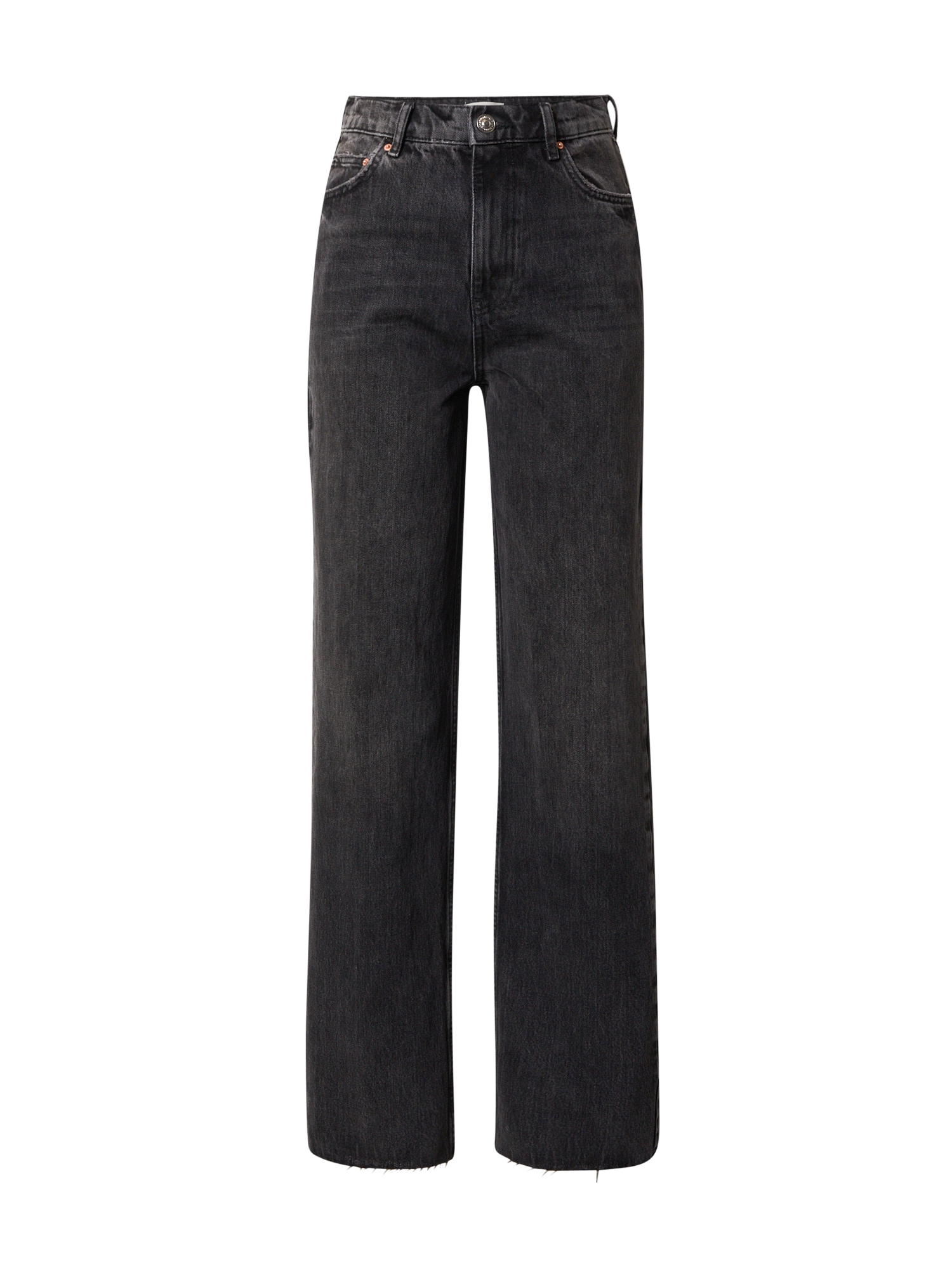 Gina Tricot Kavbojke 'Idun'  črn denim