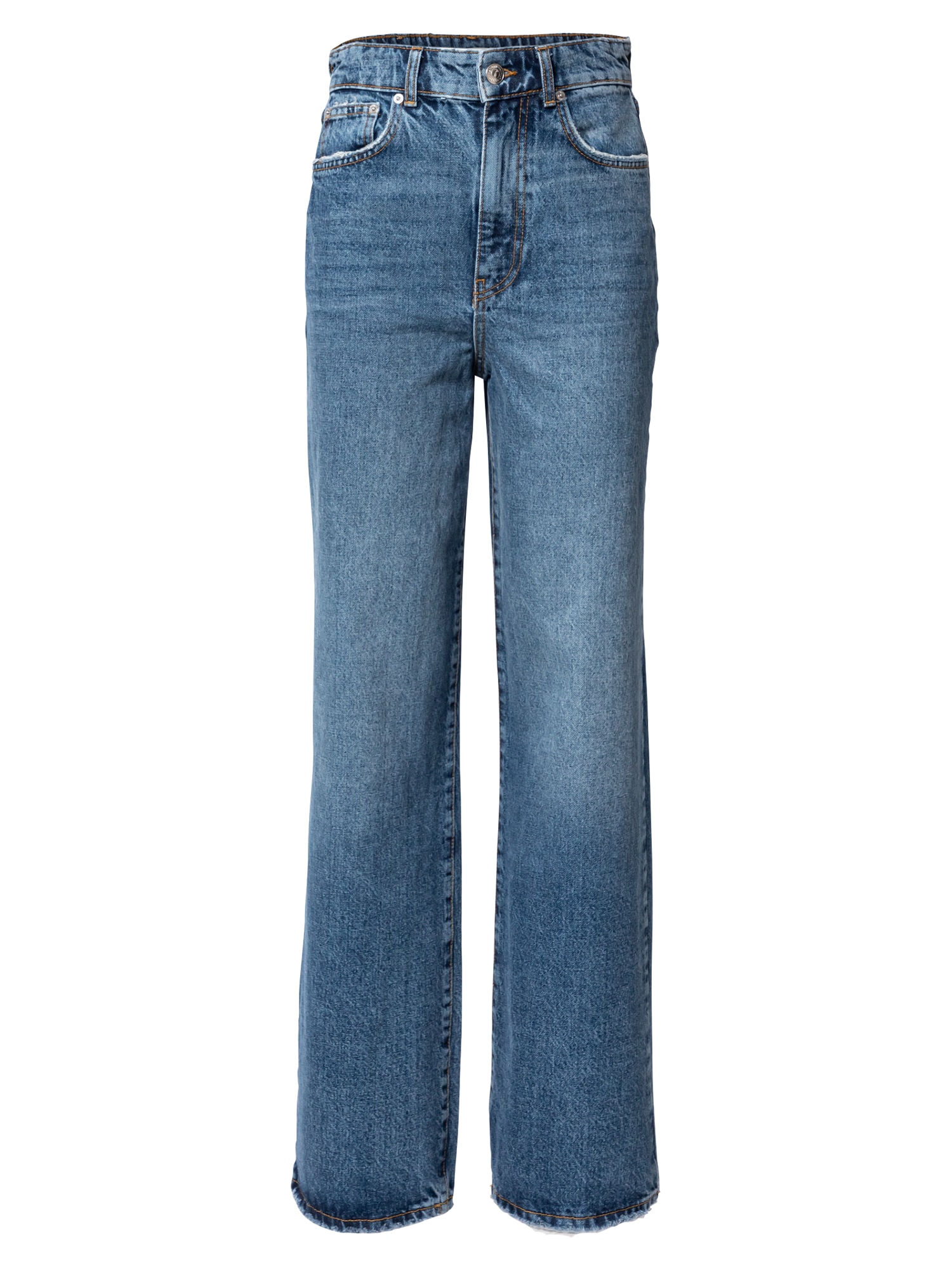 Gina Tricot Kavbojke 'Idun'  temno modra