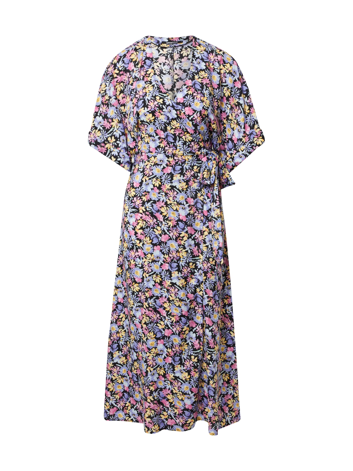 Gina Tricot Obleka 'Dolly'  modra / rumena / roza / črna