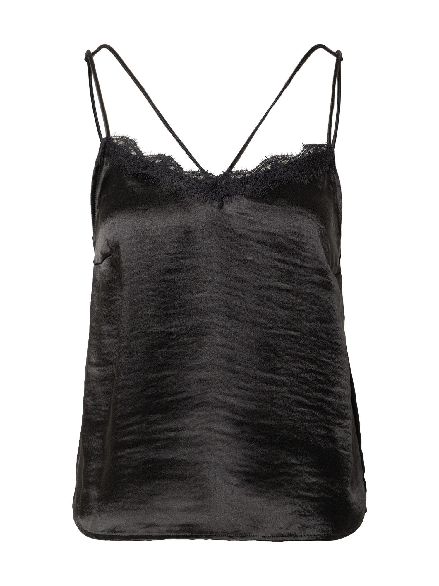Gina Tricot Top 'Meja'  črna