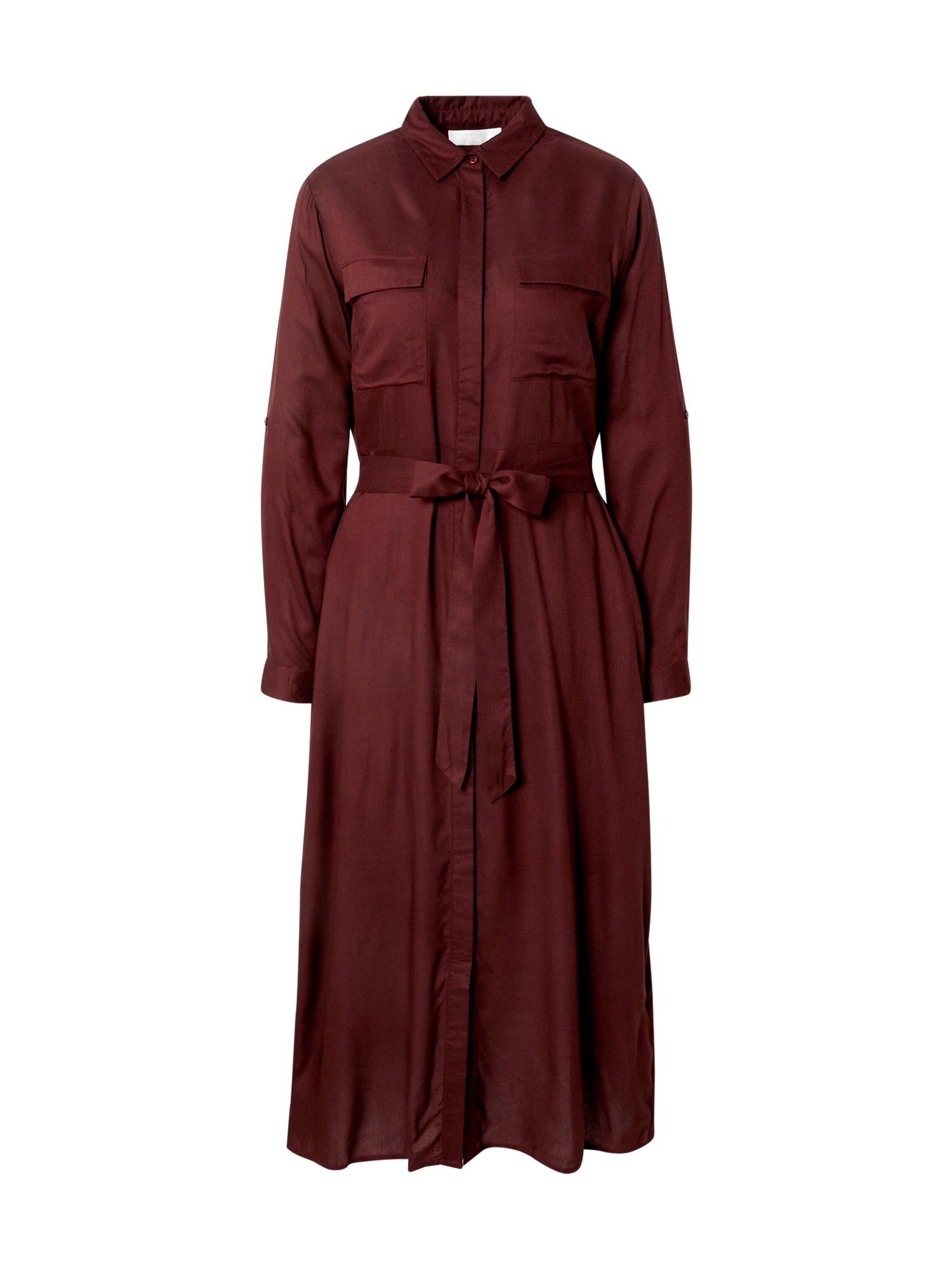 Guido Maria Kretschmer Collection Dolga srajca 'Caro'  rjasto rjava