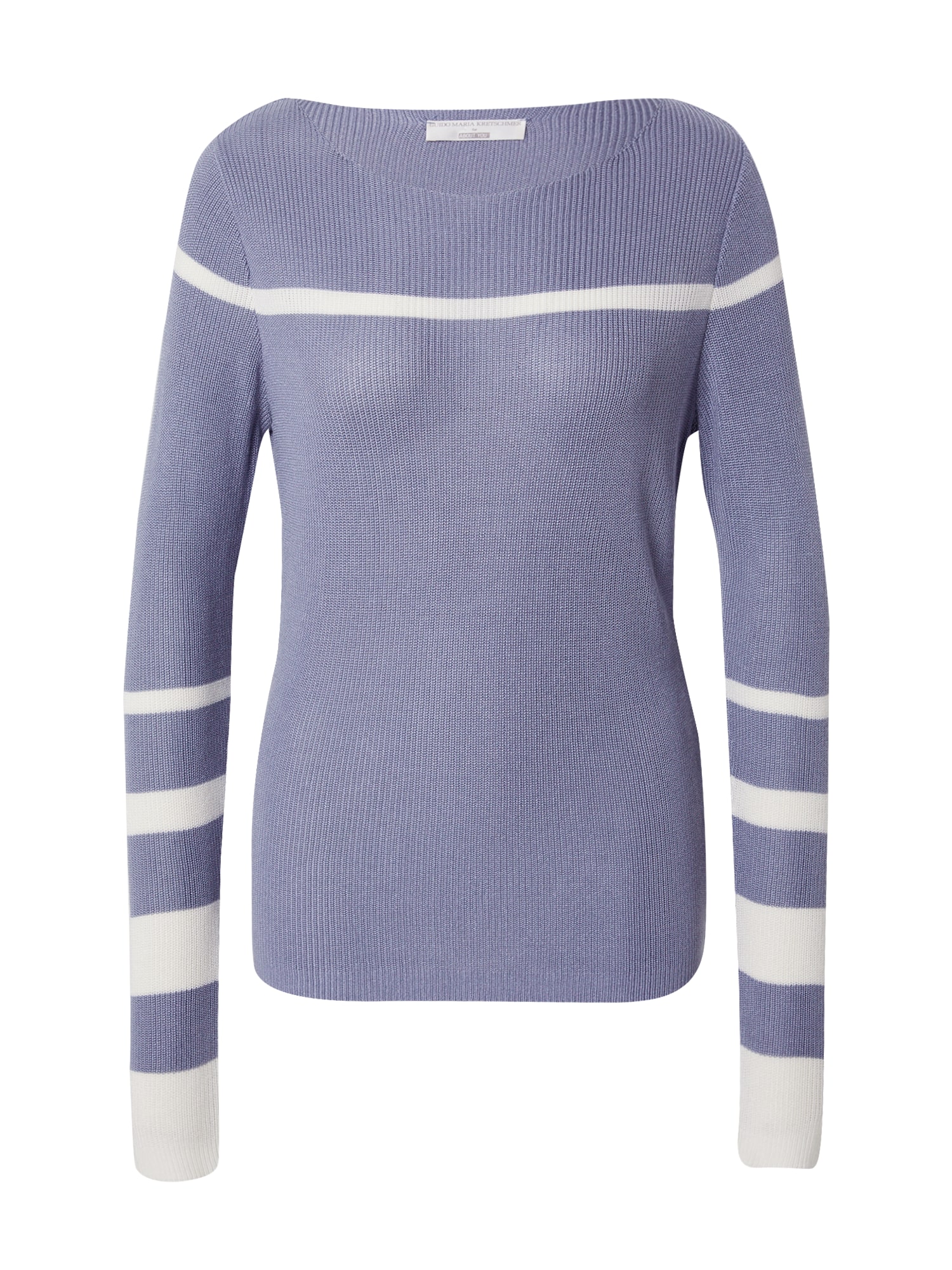 Guido Maria Kretschmer Collection Pulover 'Dita Top'  golobje modra / off-bela