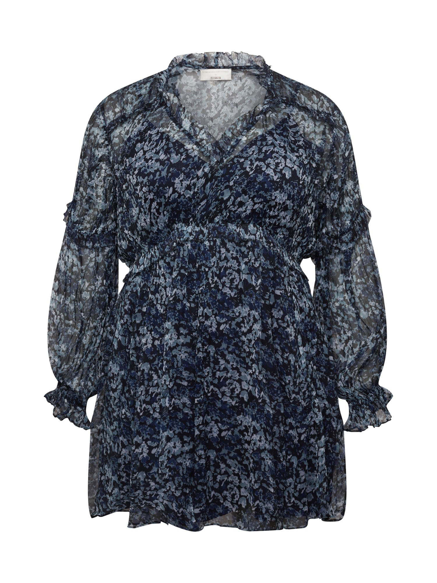 Guido Maria Kretschmer Curvy Collection Obleka 'Tenea'  mornarska / dimno modra