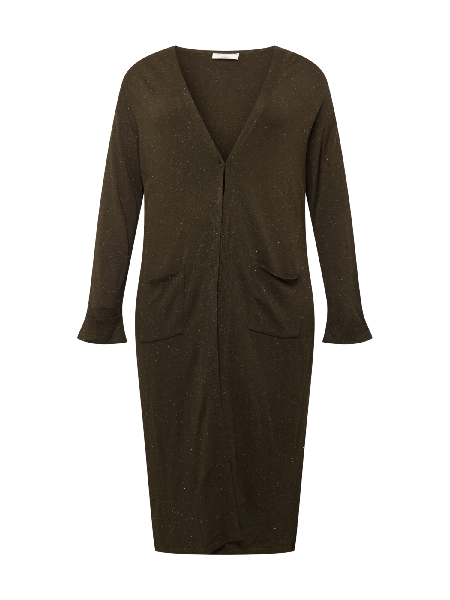 Guido Maria Kretschmer Curvy Collection Pleten plašč 'Laura'  kaki