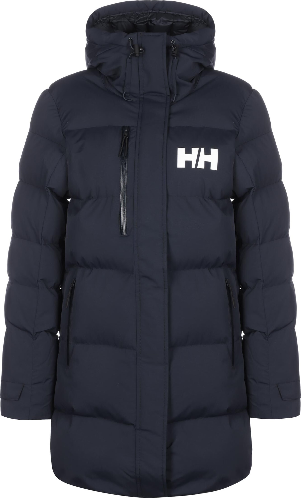 HELLY HANSEN Funkcionalna jakna 'Adore Puffy'  temno modra / bela