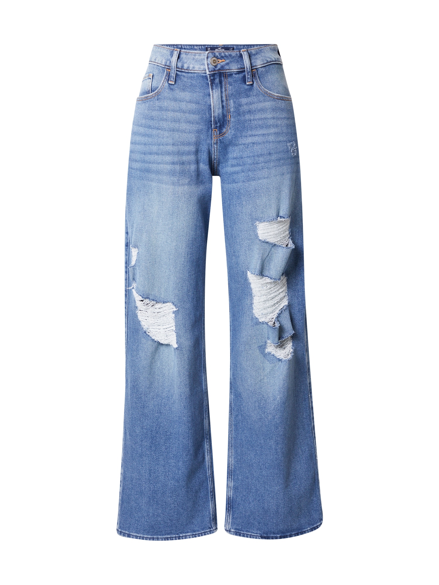 HOLLISTER Kavbojke  moder denim