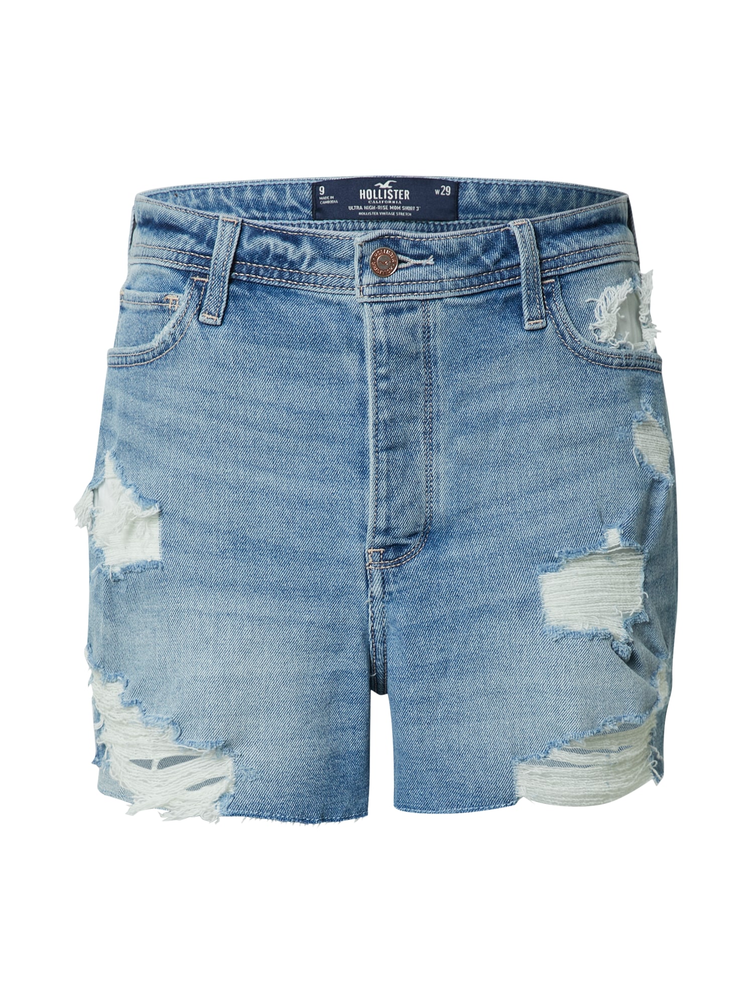 HOLLISTER Kavbojke  moder denim