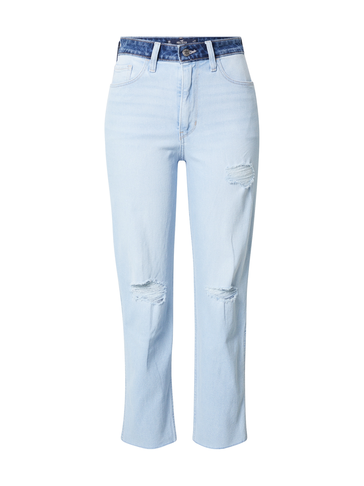 HOLLISTER Kavbojke  moder denim / svetlo modra