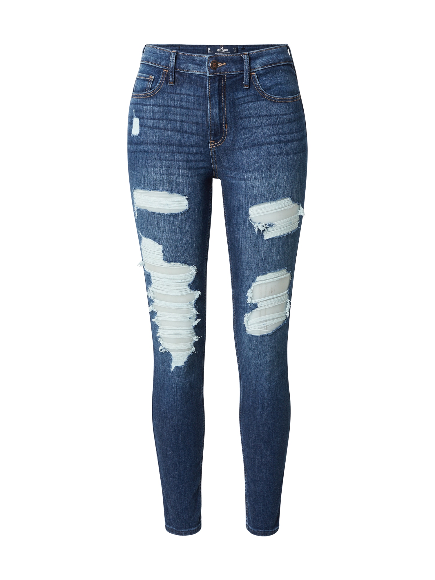 HOLLISTER Kavbojke  temno modra