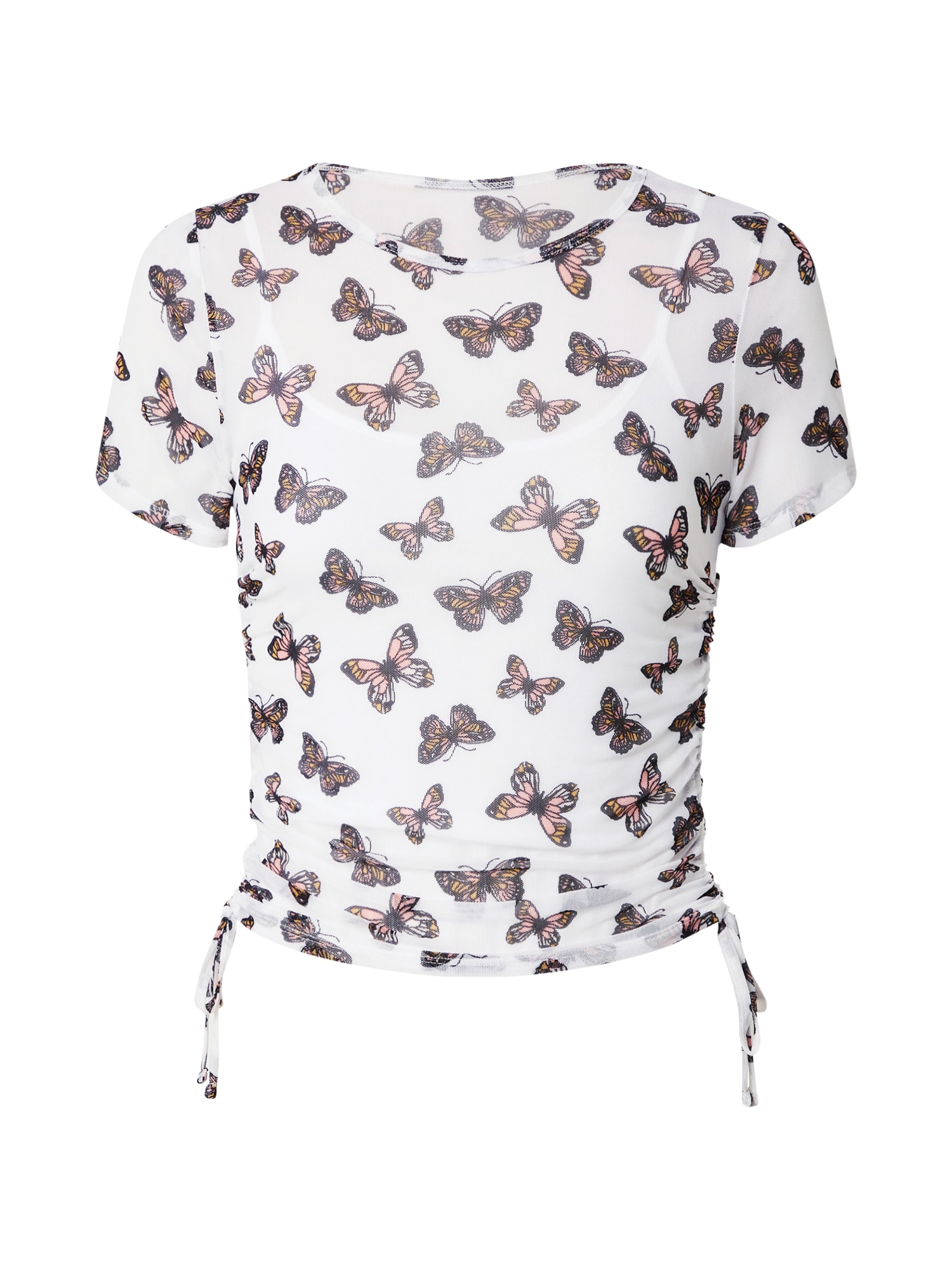 HOLLISTER Majica  mešane barve / bela